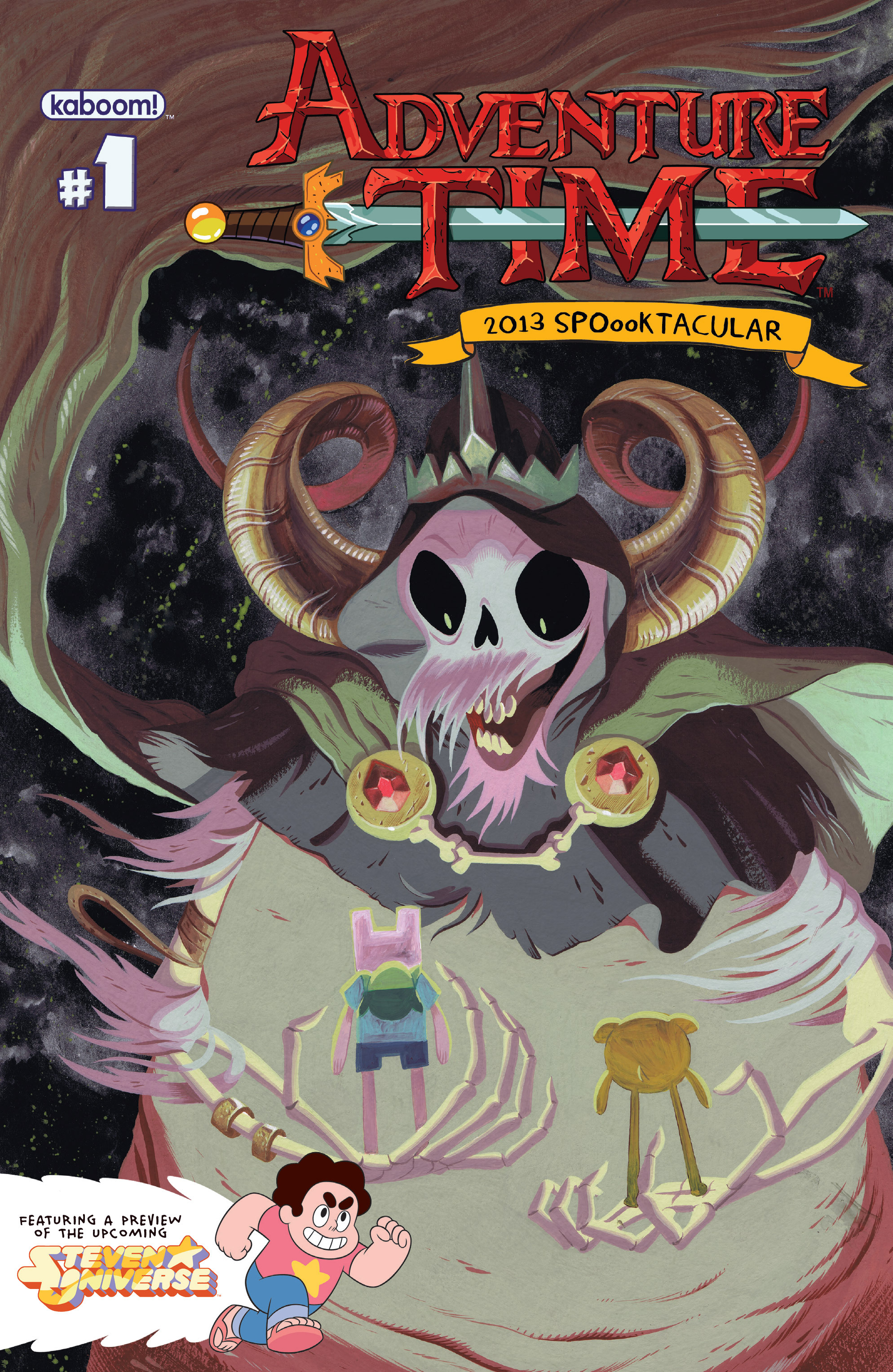 Read online Adventure Time 2013 Spoooktacular comic -  Issue # Full - 1