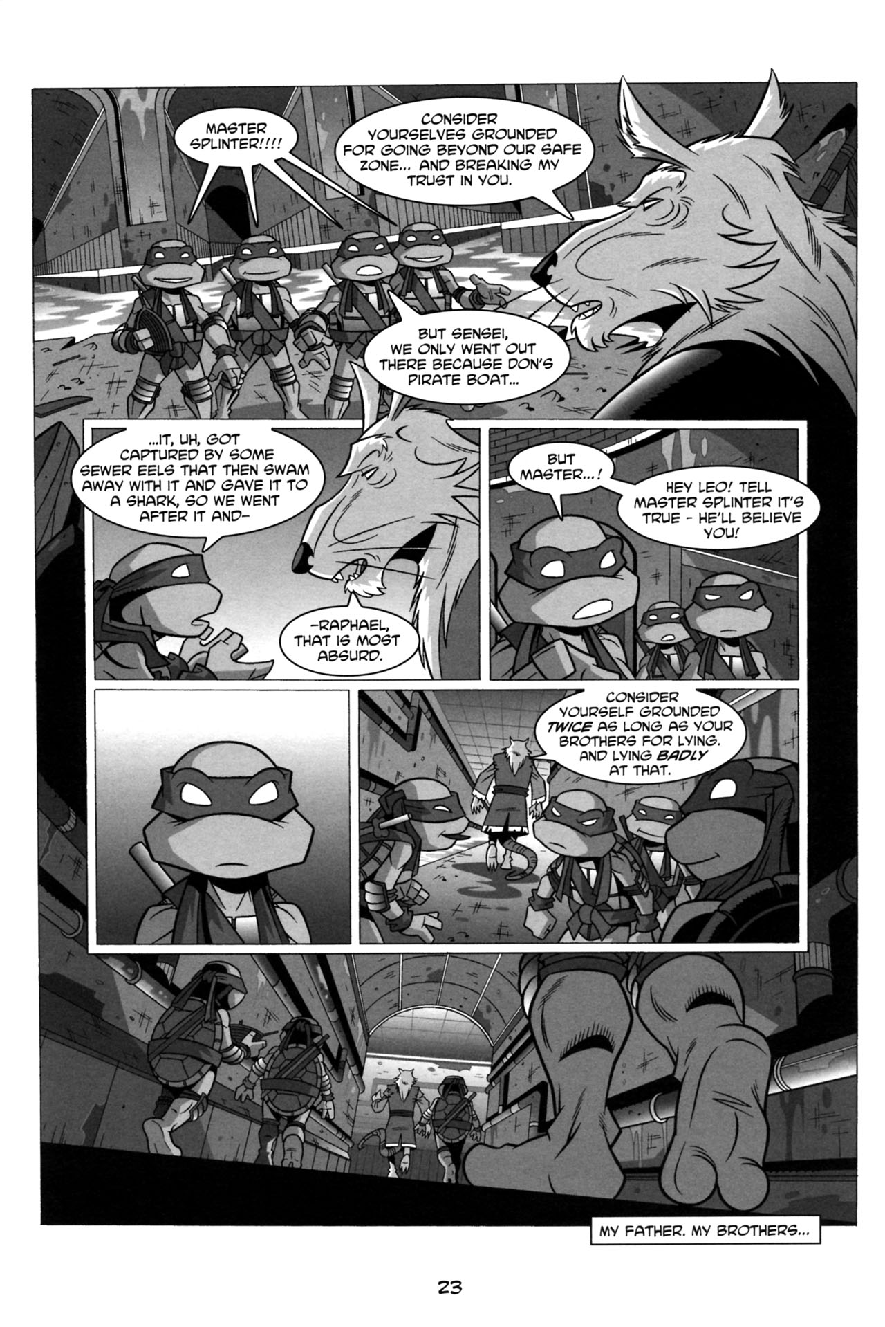 Read online Tales of the TMNT comic -  Issue #38 - 26