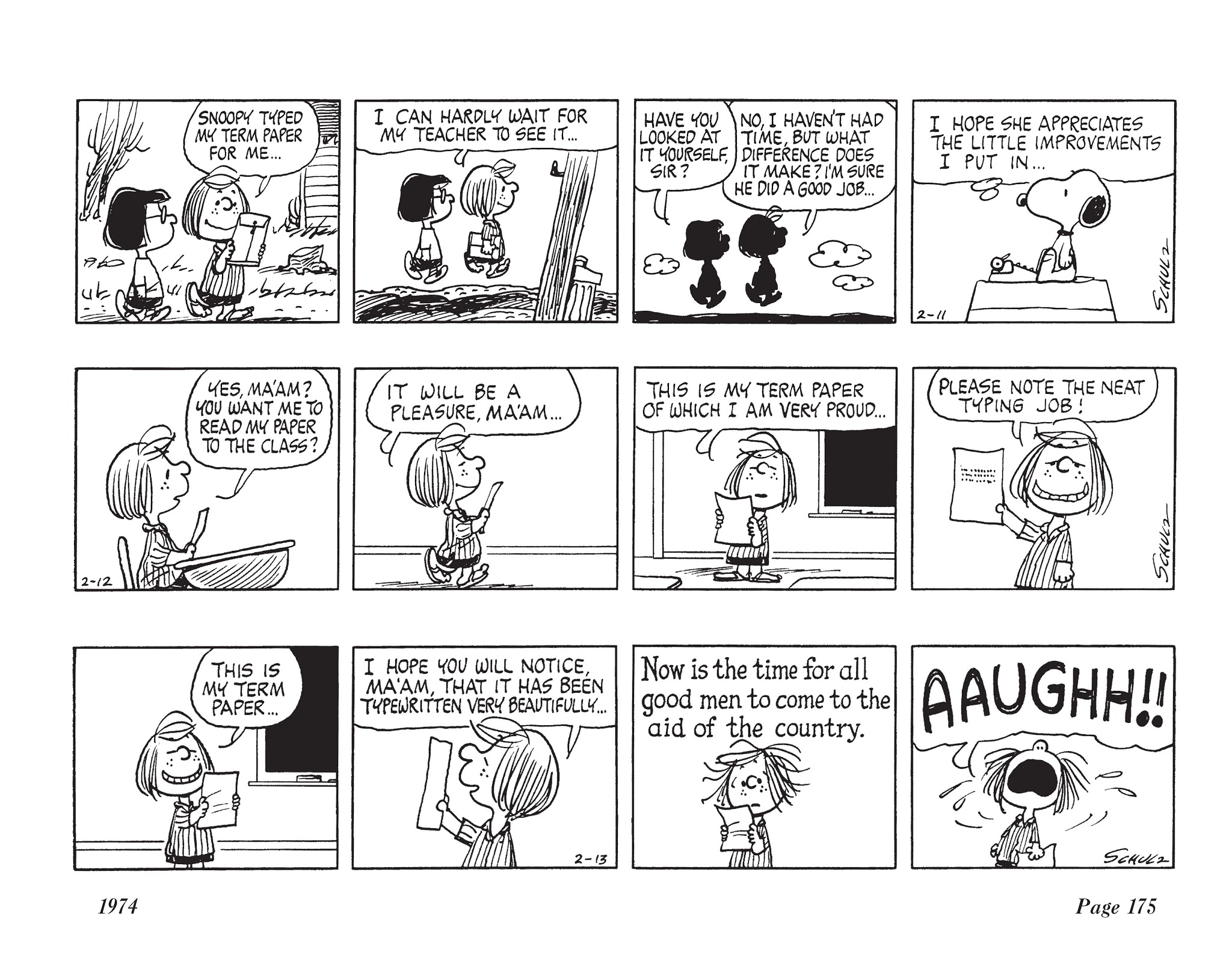 Read online The Complete Peanuts comic -  Issue # TPB 12 - 189