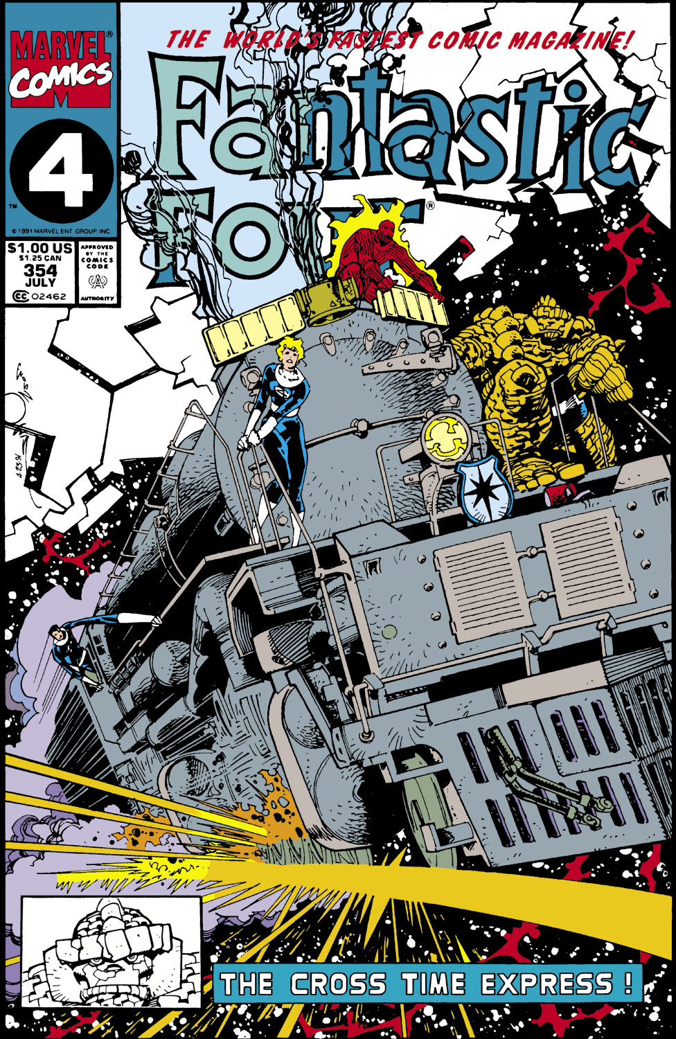 Read online Fantastic Four (1961) comic -  Issue #354 - 1