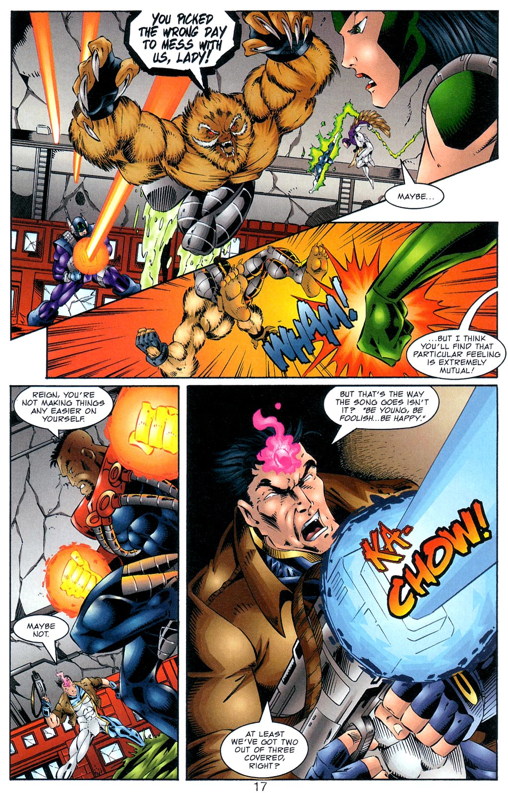 Read online NewMen comic -  Issue #8 - 18