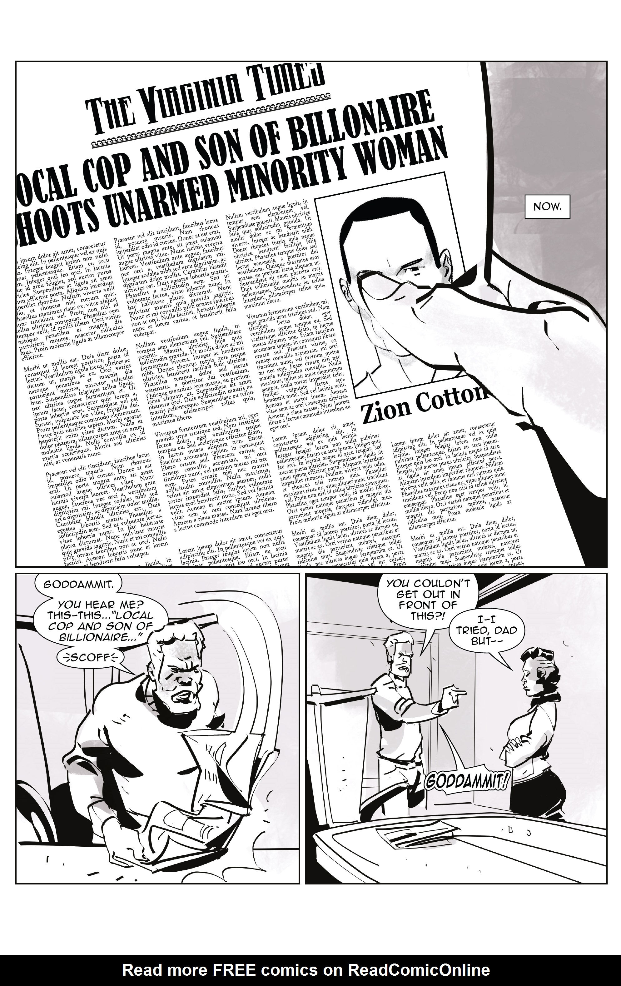 Read online Black Cotton comic -  Issue #1 - 6