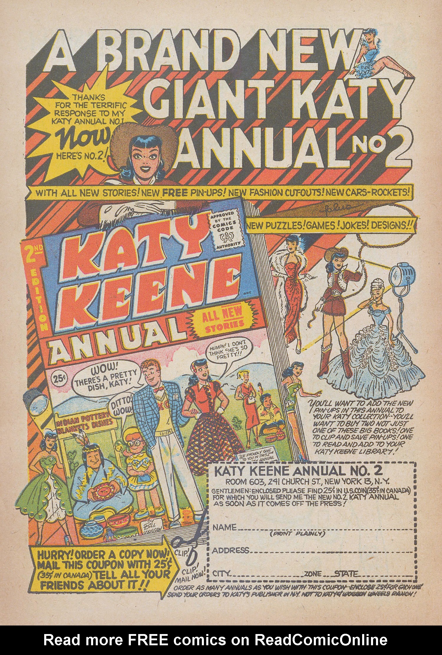 Read online Katy Keene (1949) comic -  Issue #24 - 10