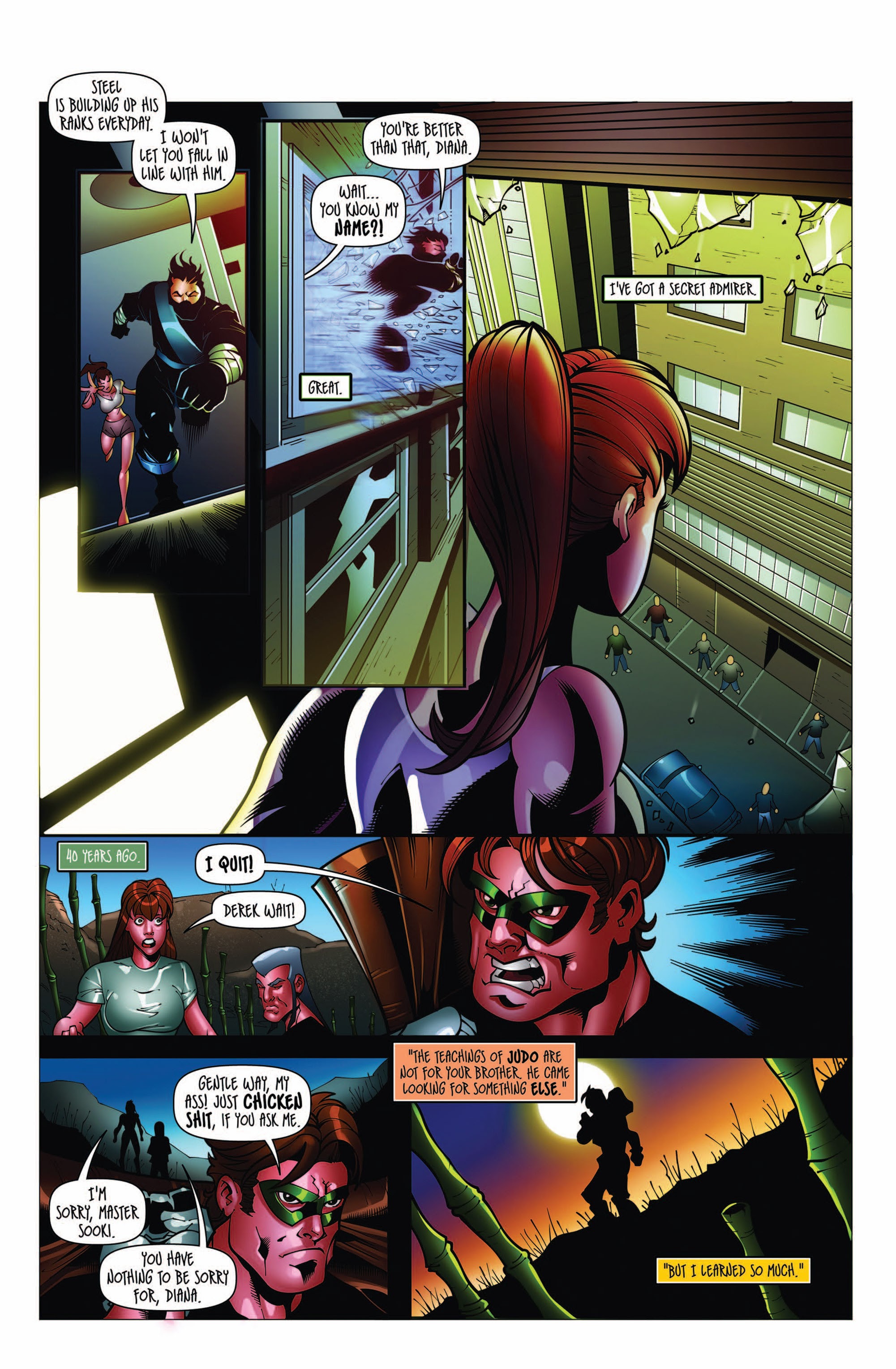 Read online Judo Girl comic -  Issue # TPB 3 - 61