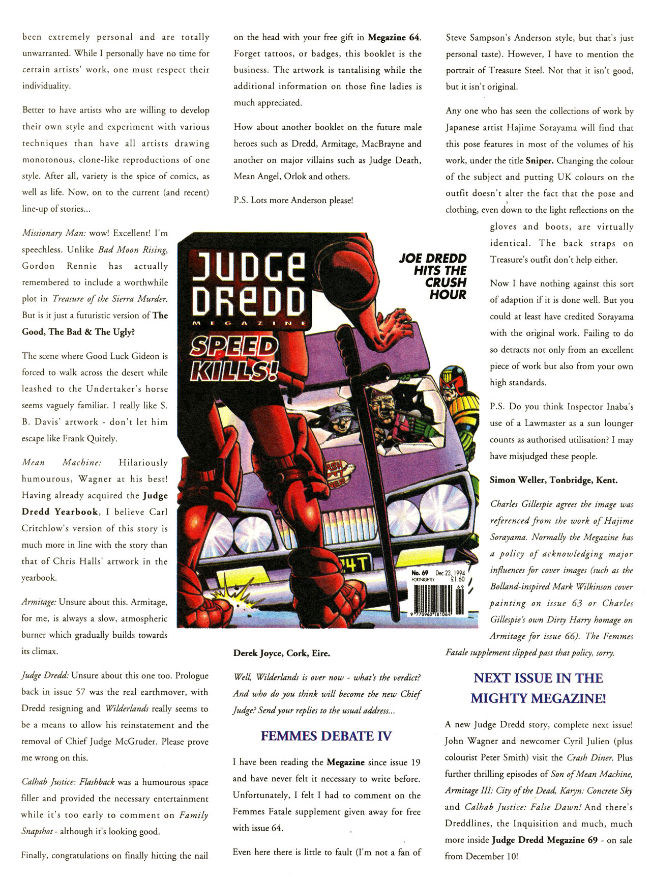 Read online Judge Dredd: The Megazine (vol. 2) comic -  Issue #68 - 42