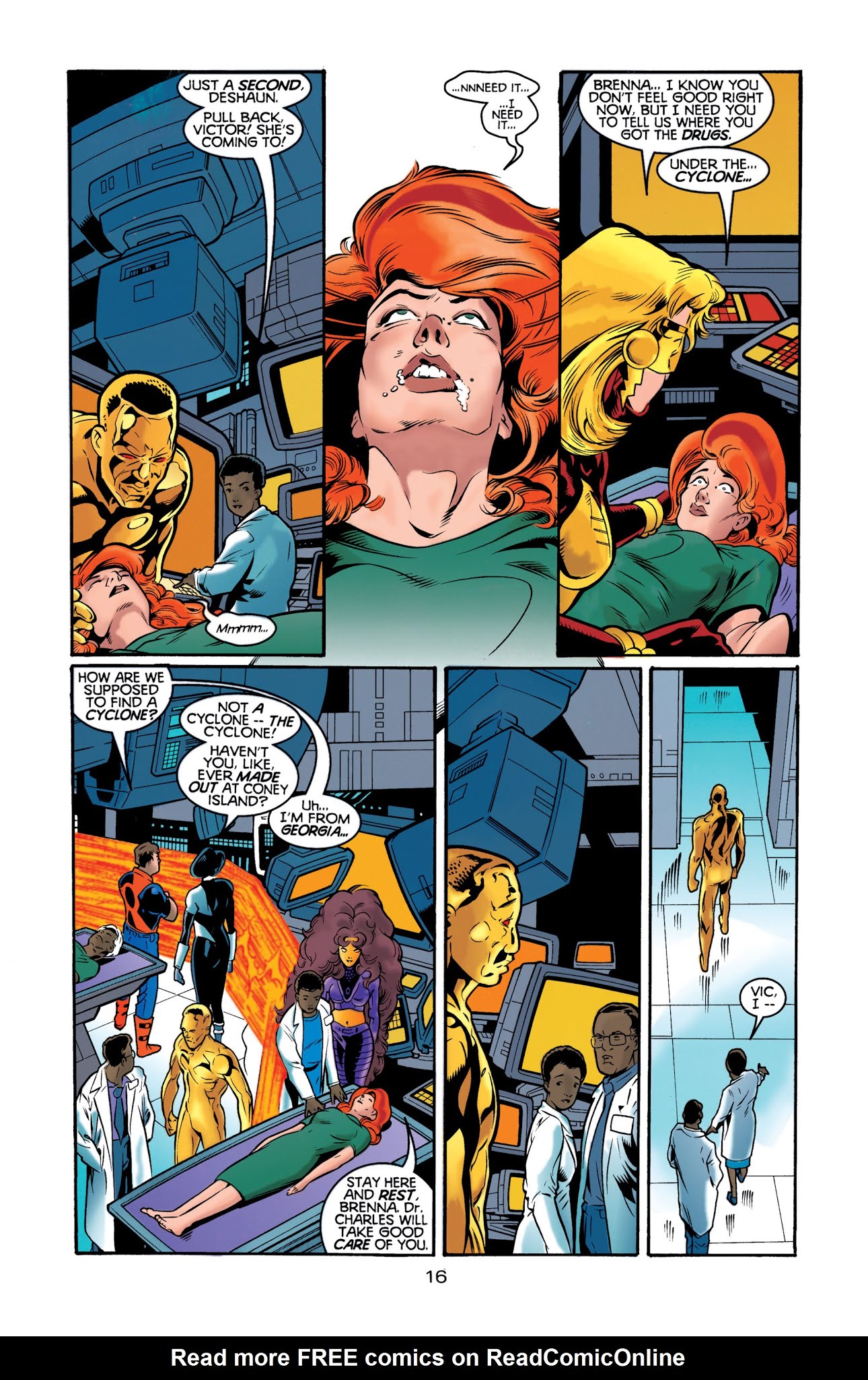 Read online The Titans (1999) comic -  Issue #7 - 16