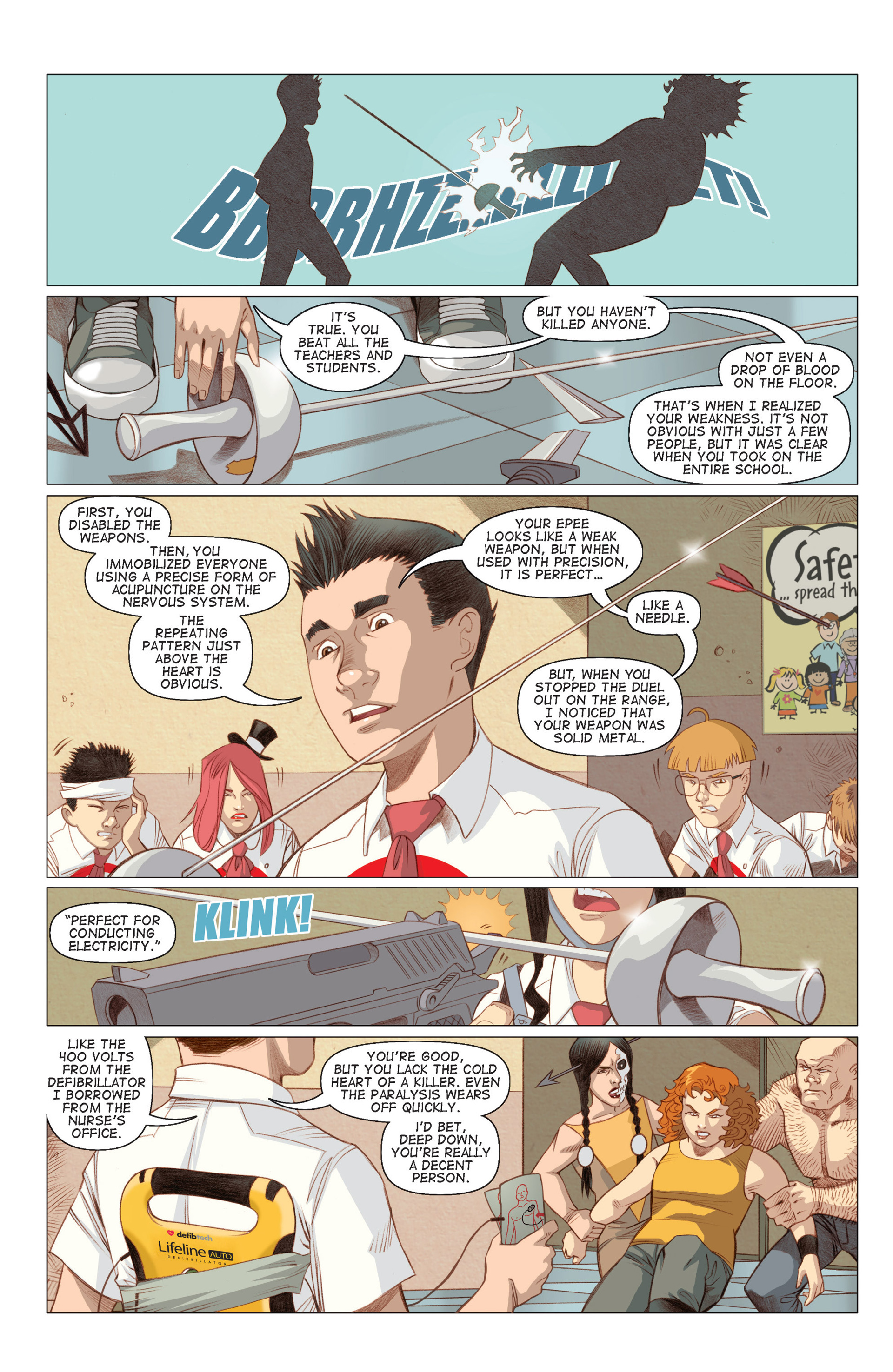 Read online Five Weapons comic -  Issue #5 - 17