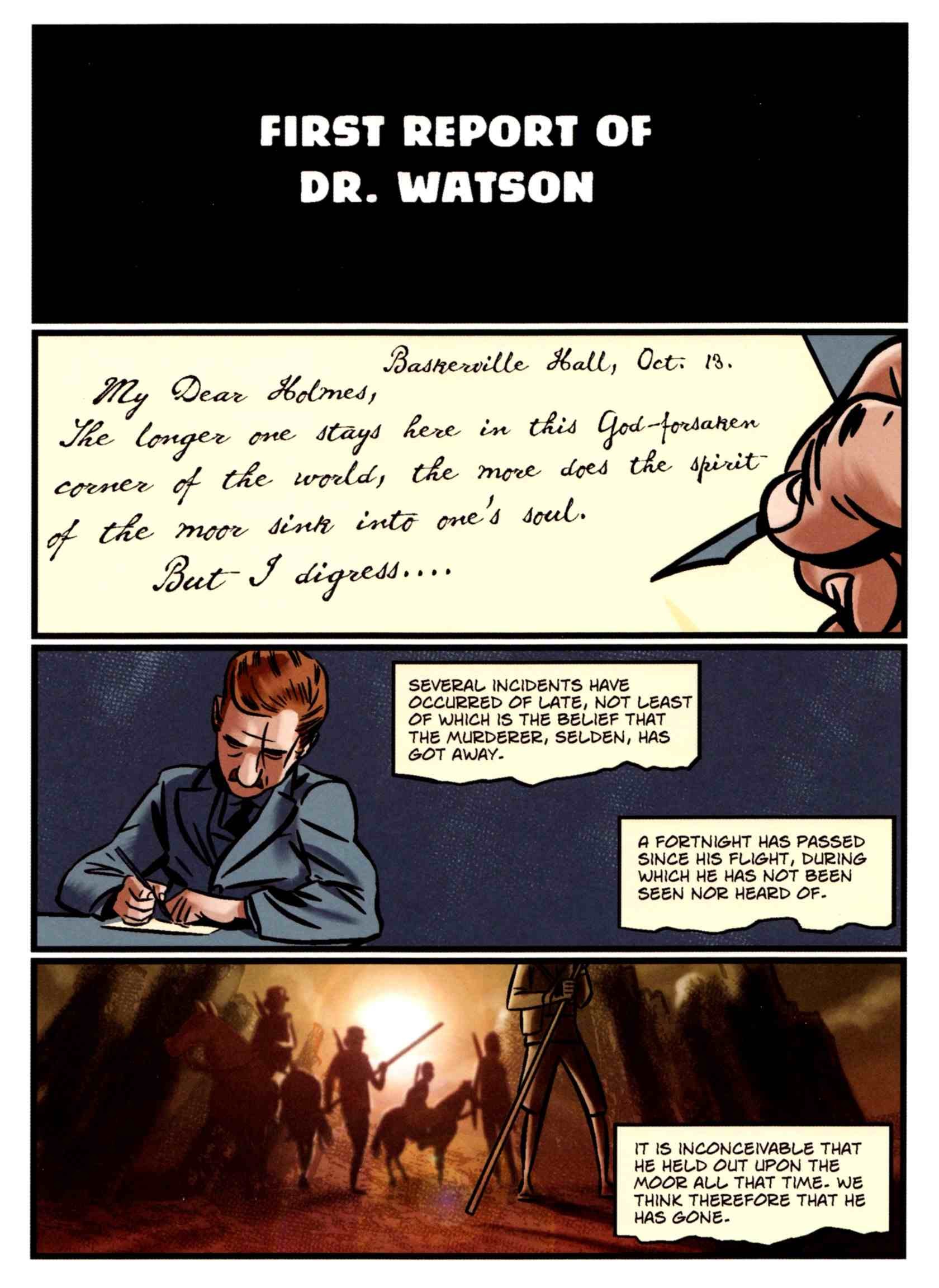 Read online The Hound of the Baskervilles (2009) comic -  Issue # TPB - 78