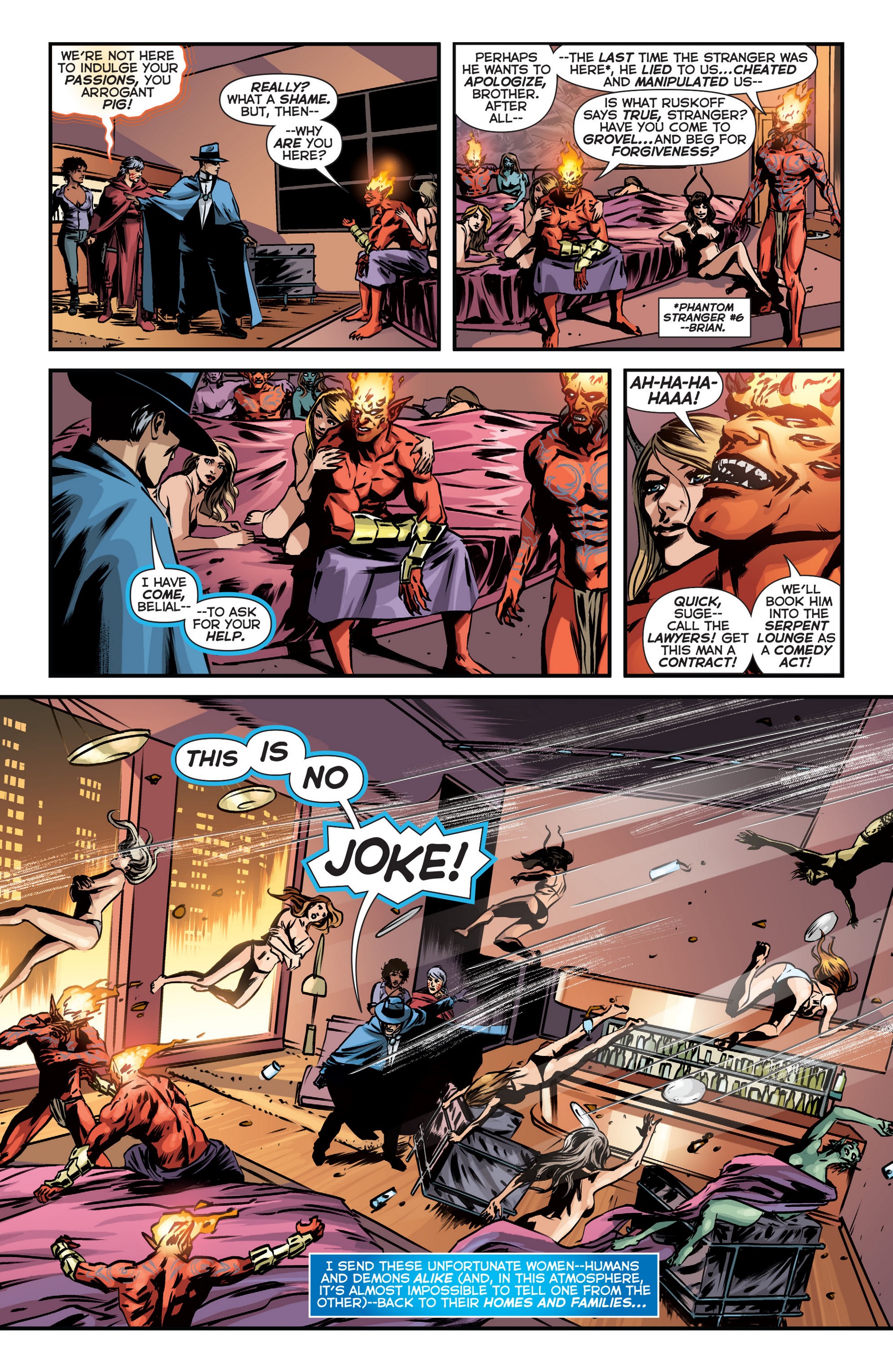 Read online The Phantom Stranger (2012) comic -  Issue #17 - 10