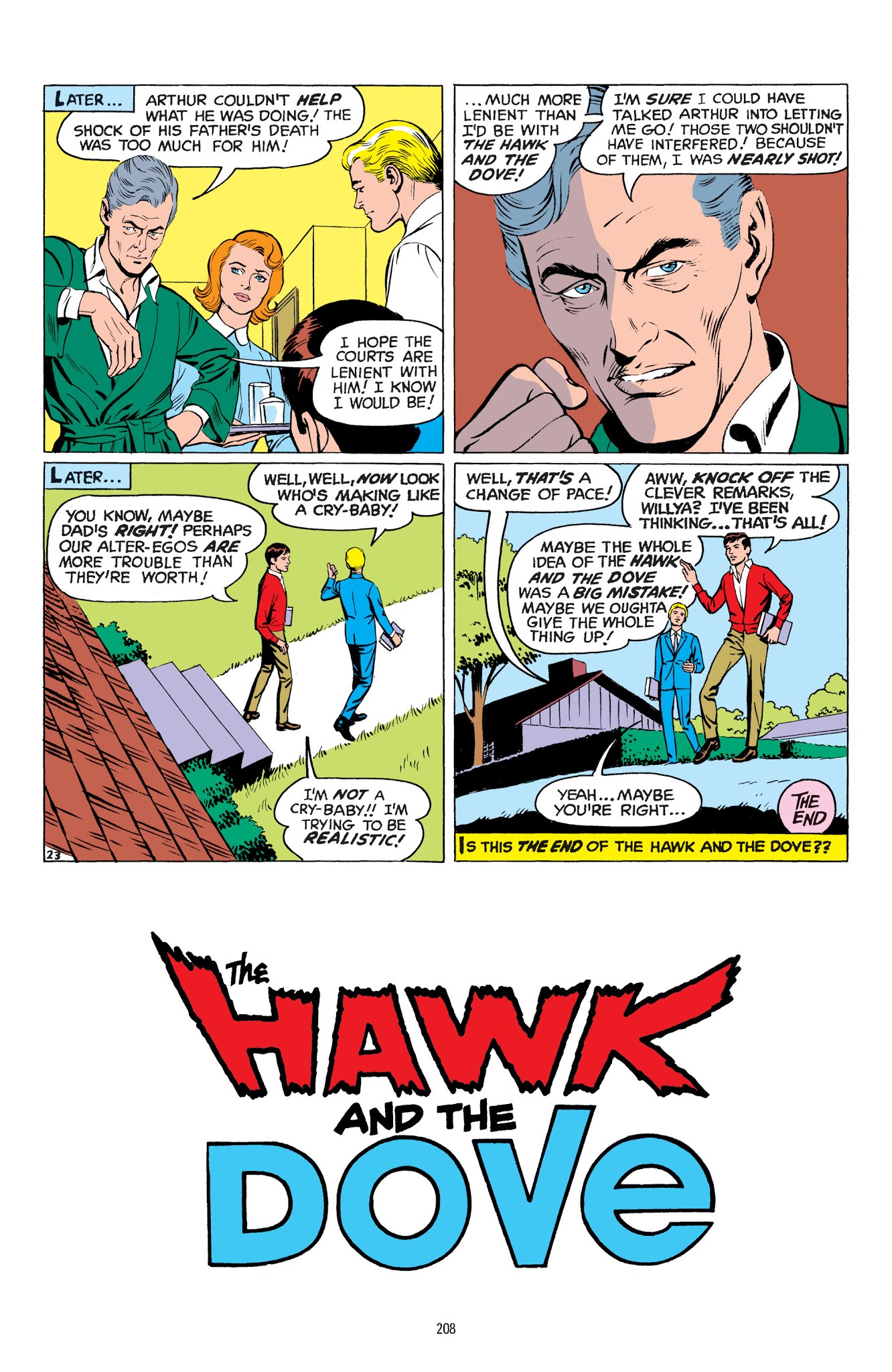 Read online The Hawk and the Dove: The Silver Age comic -  Issue # TPB (Part 2) - 106