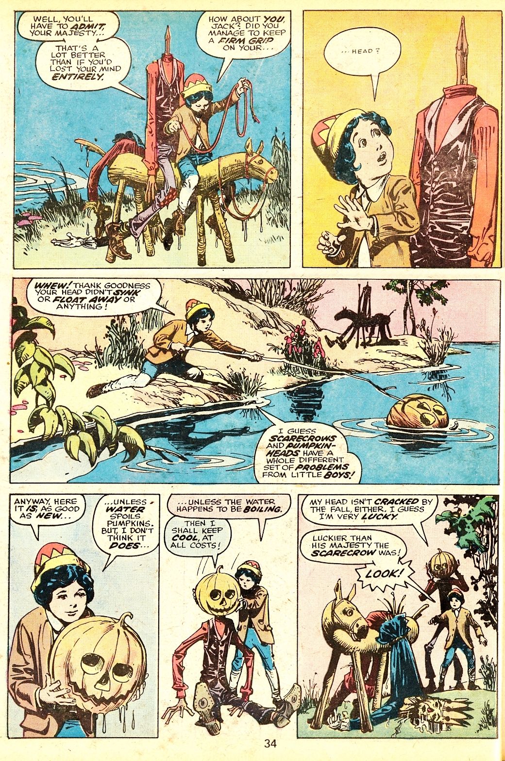 Read online Marvel Treasury of Oz featuring the Marvelous Land of Oz comic -  Issue # Full - 33