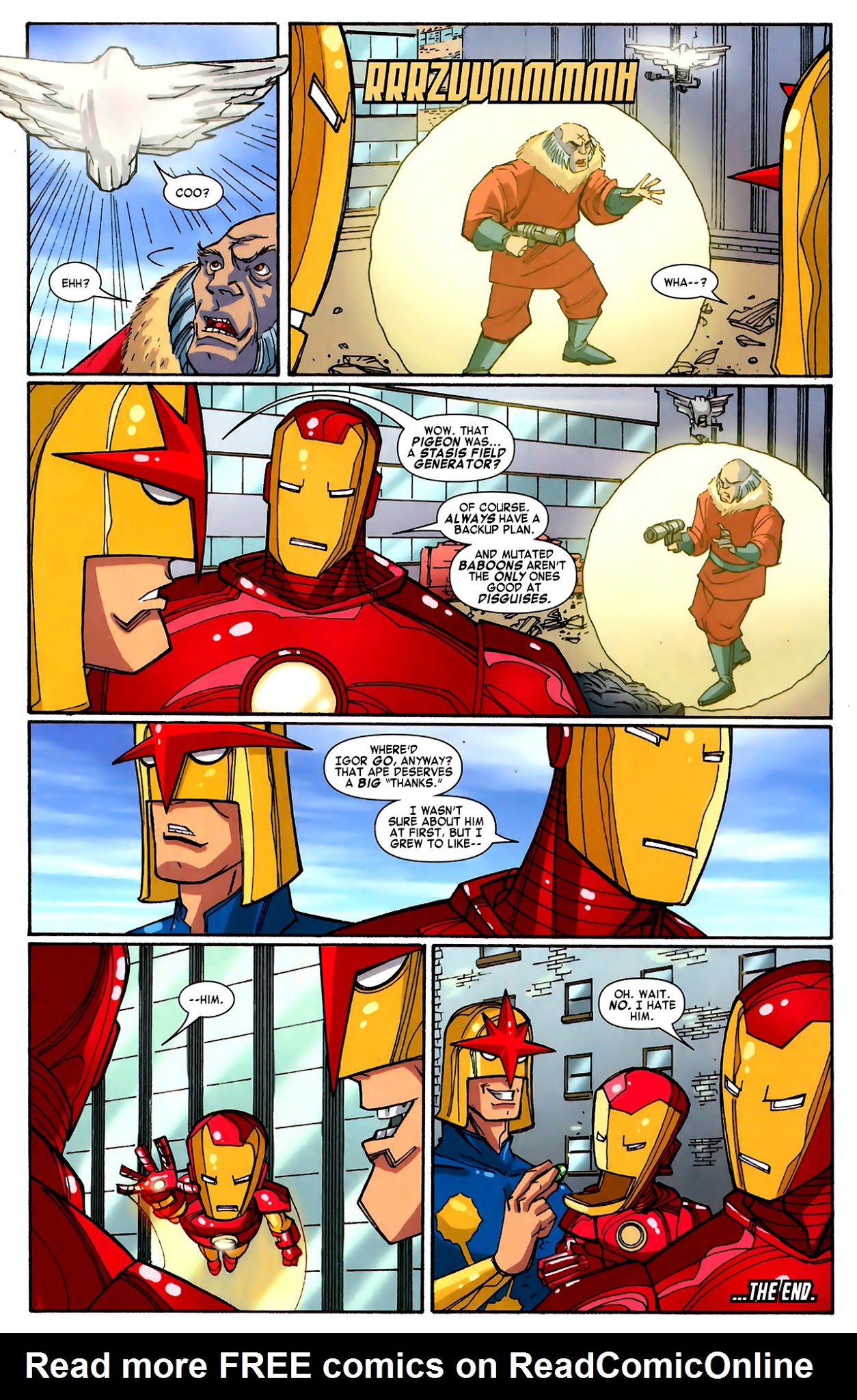 Read online Free Comic Book Day 2010 (Iron Man: Supernova) comic -  Issue # Full - 25