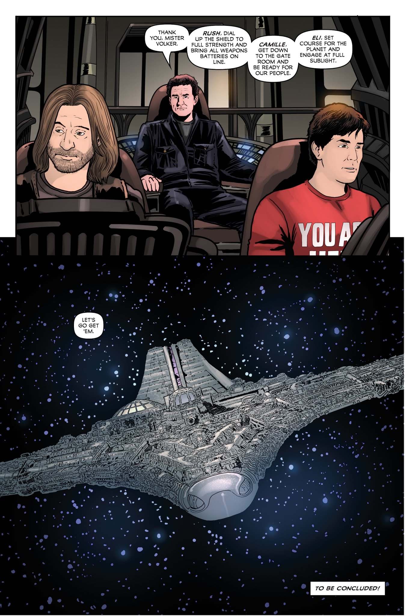 Read online Stargate Universe: Back To Destiny comic -  Issue #5 - 21
