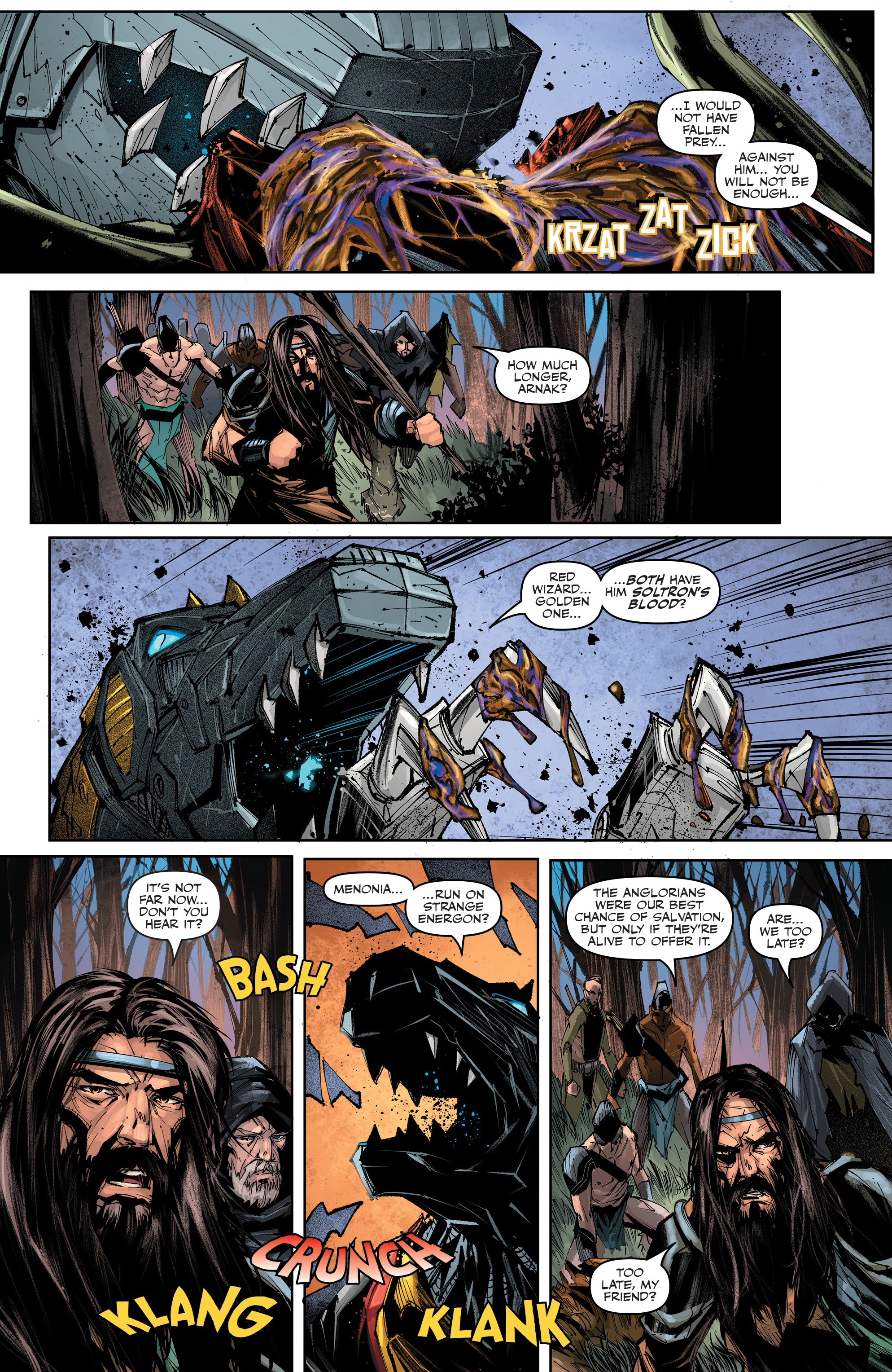 Read online Transformers: King Grimlock comic -  Issue #3 - 22