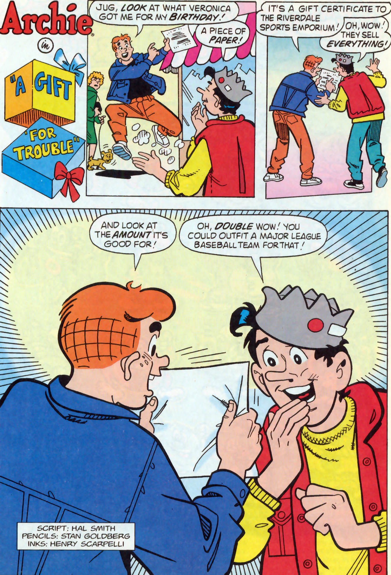 Read online Archie (1960) comic -  Issue #466 - 14