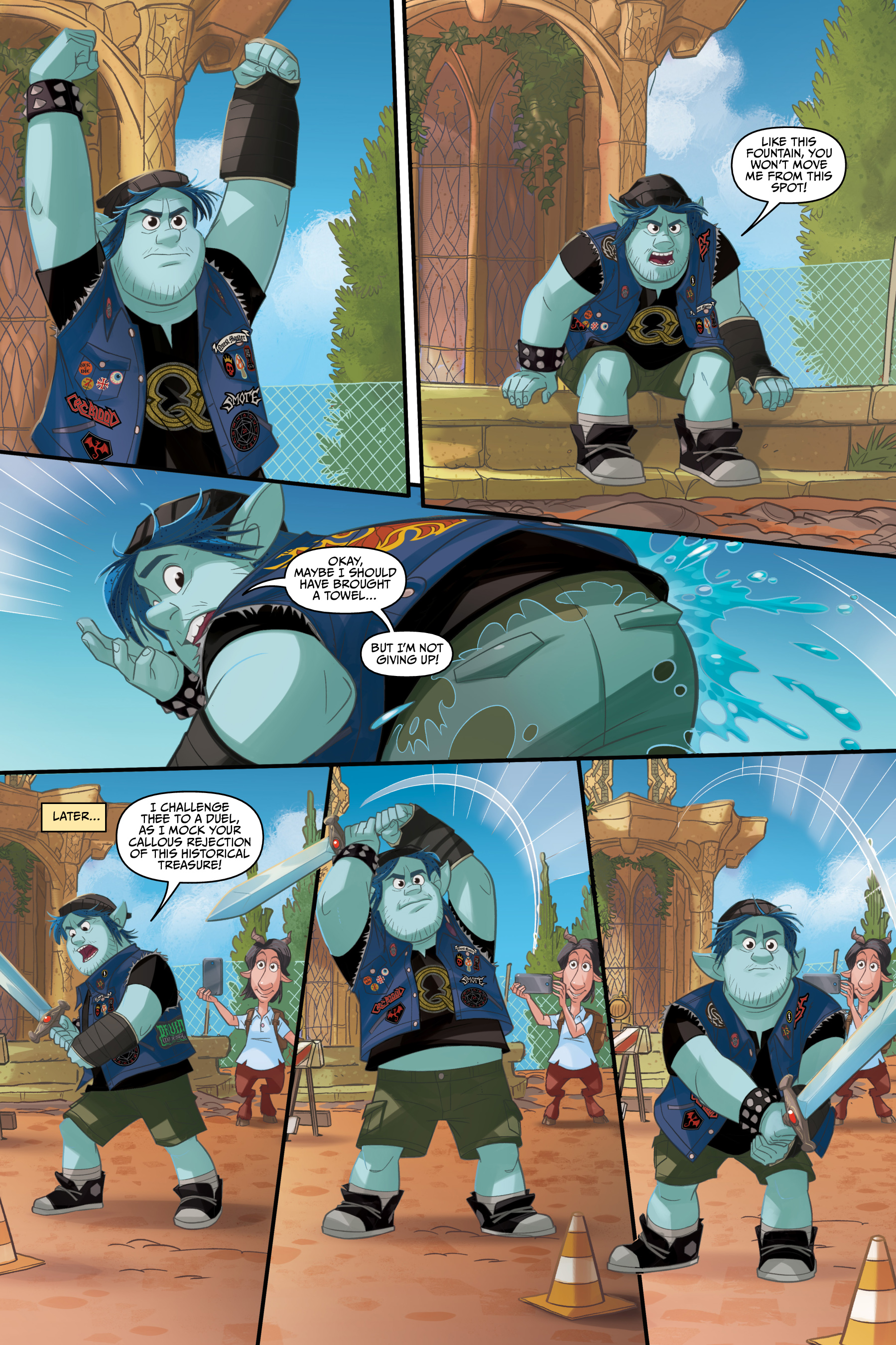 Read online Onward: The Story of the Movie in Comics comic -  Issue # TPB - 61