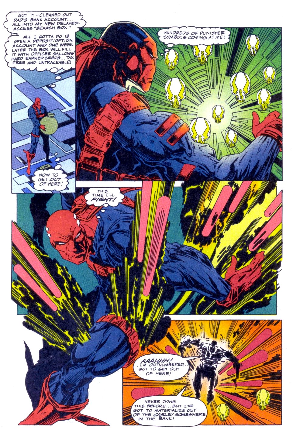 Read online Punisher 2099 comic -  Issue #22 - 22