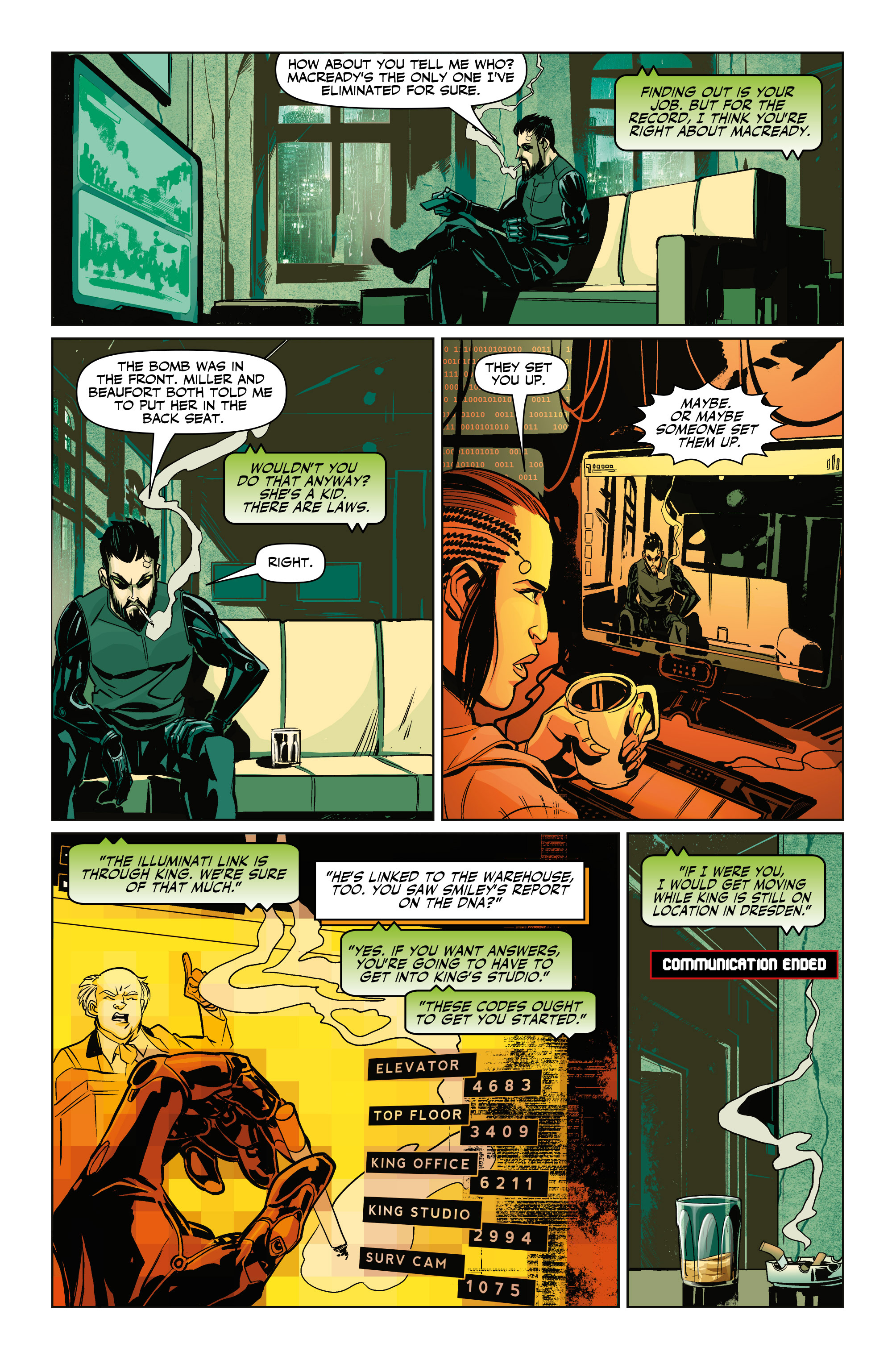 Read online Deus Ex: Children's Crusade comic -  Issue #4 - 8