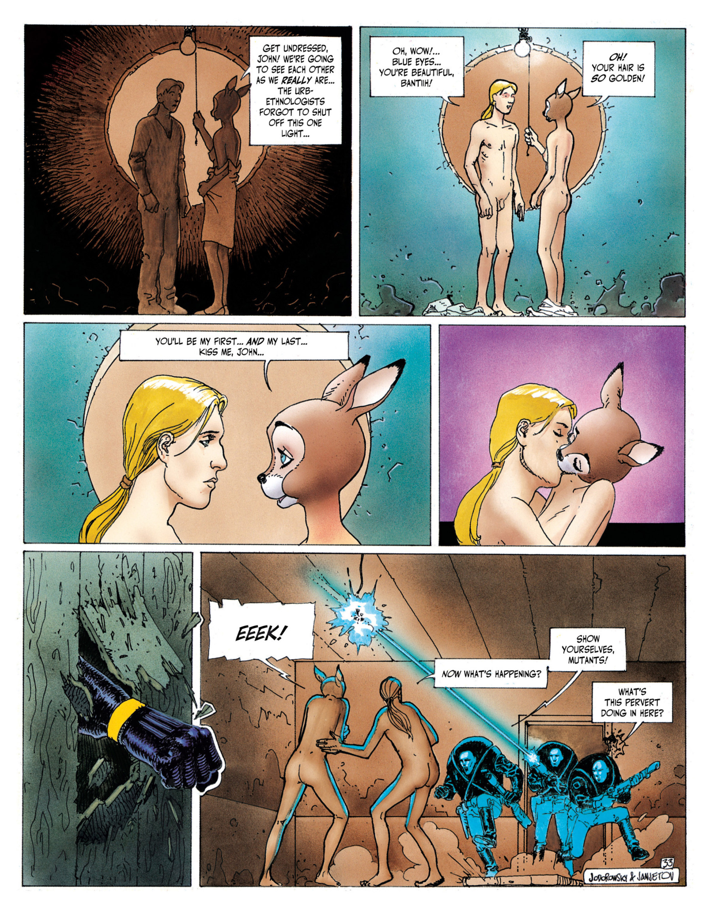 Read online Before the Incal comic -  Issue #1 - 36