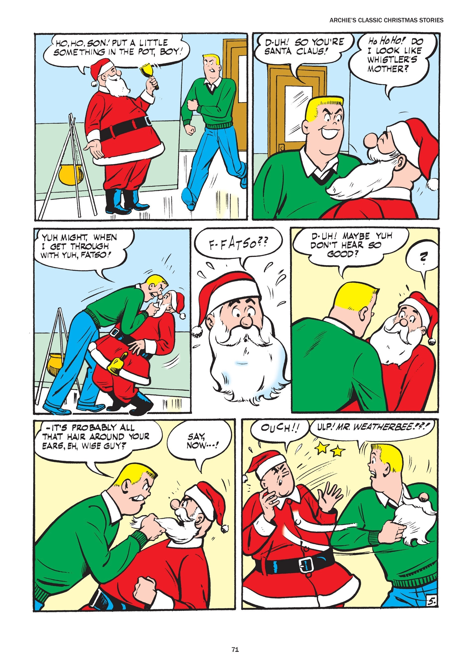 Read online Archie's Classic Christmas Stories comic -  Issue # TPB - 72
