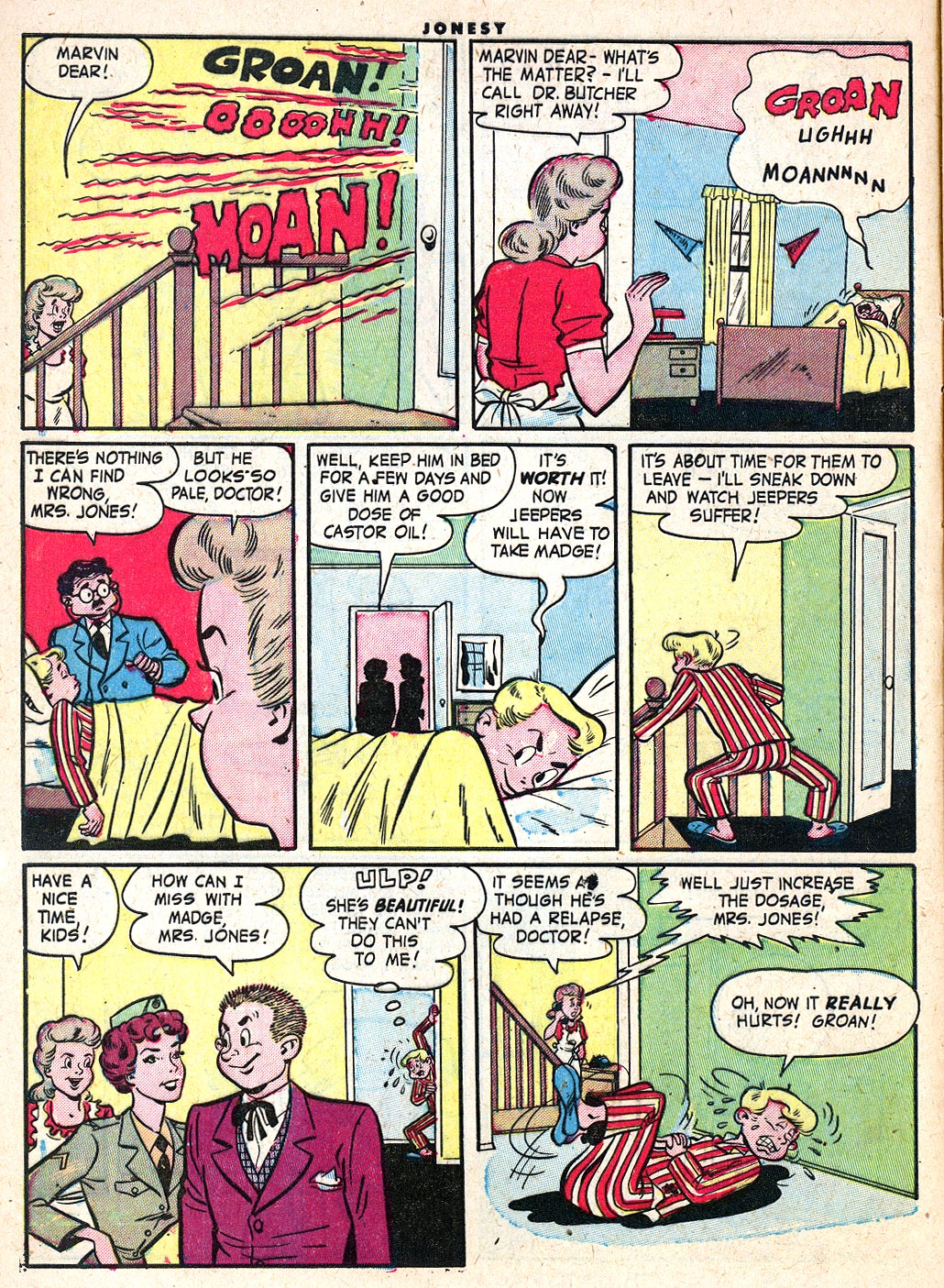 Read online Jonesy (1953) comic -  Issue #1 - 8
