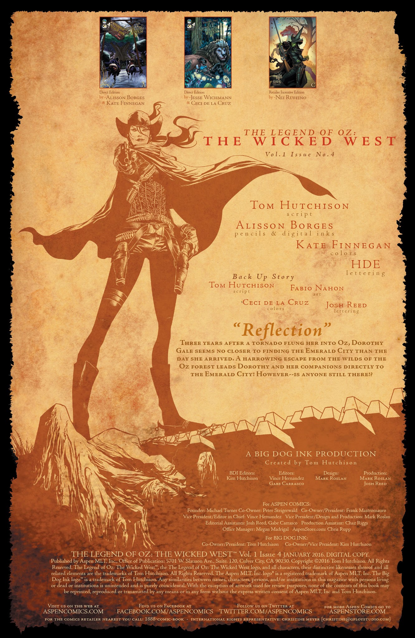Read online Legend of Oz: The Wicked West (2015) comic -  Issue #4 - 3