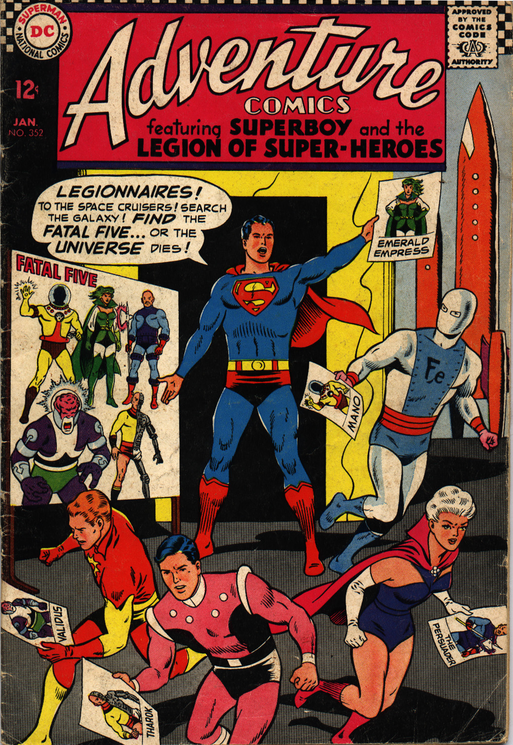 Read online Adventure Comics (1938) comic -  Issue #352 - 1