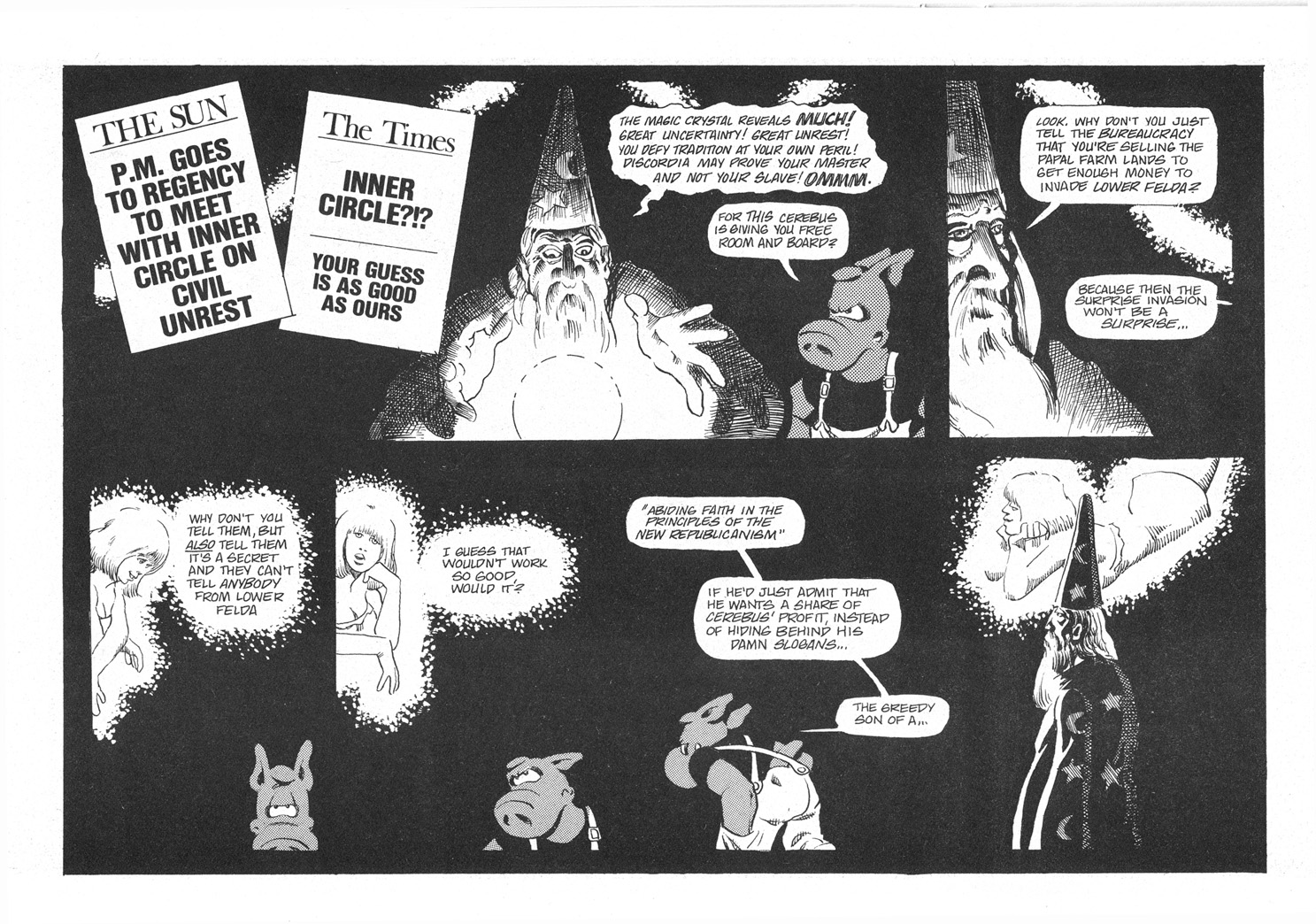 Read online Cerebus comic -  Issue #45 - 11