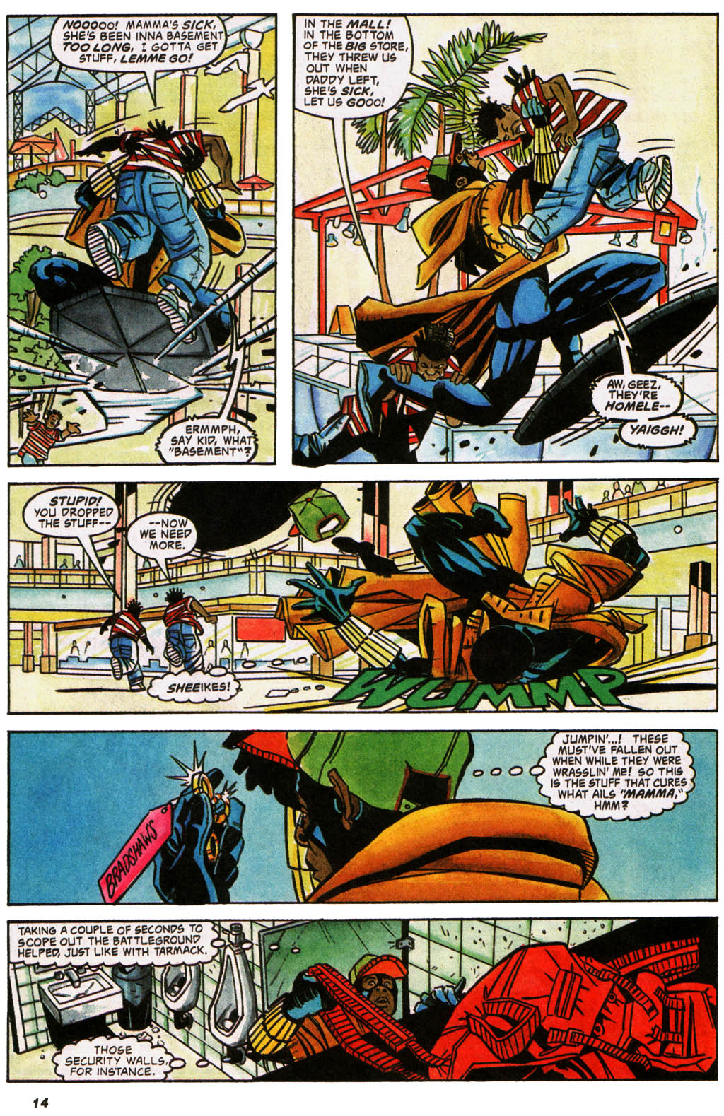 Read online Static comic -  Issue #9 - 10