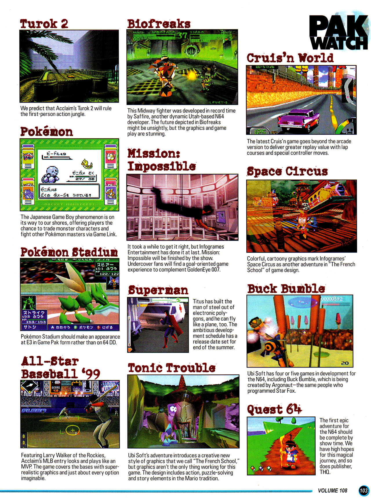 Read online Nintendo Power comic -  Issue #108 - 110