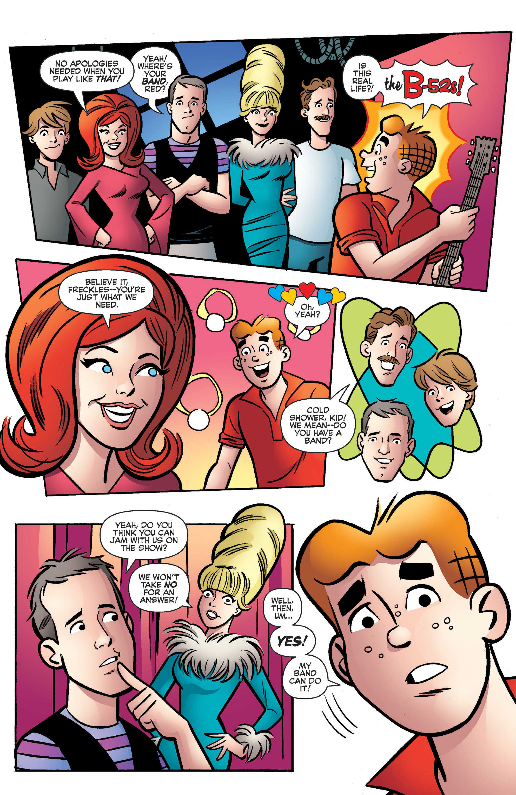 Read online Archie Meets The B-52s comic -  Issue # Full - 11