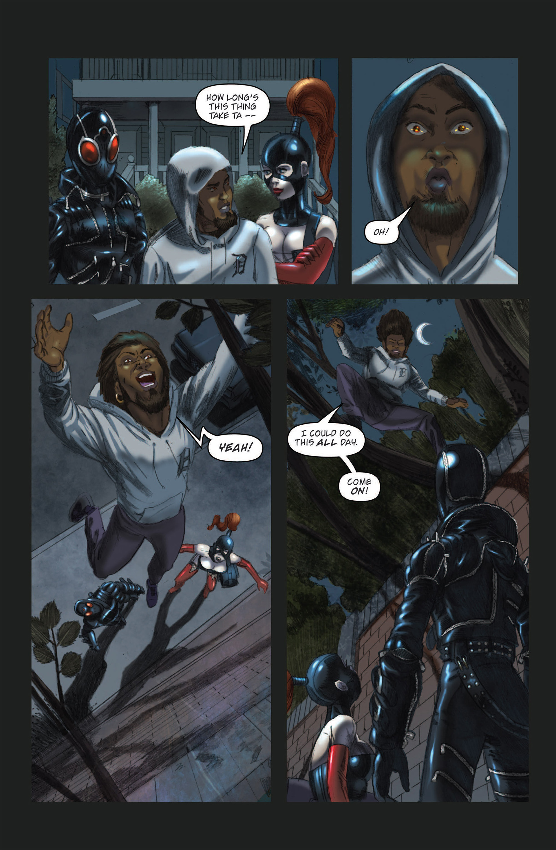 Read online Simmons Comics Presents Zipper vs Dominatrix comic -  Issue # TPB - 70