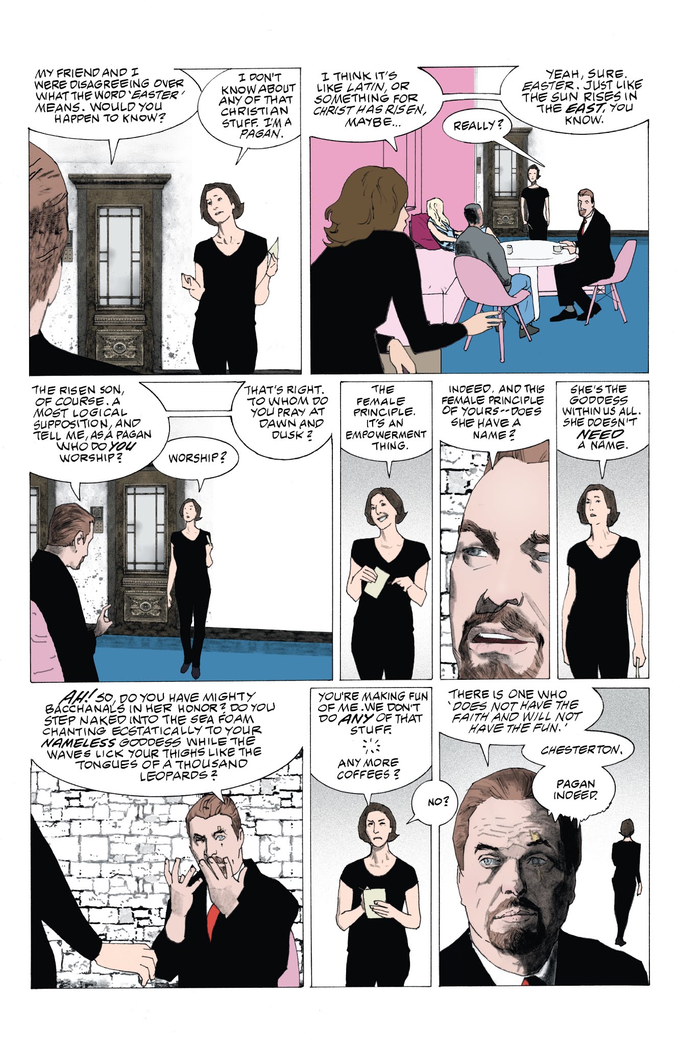 Read online American Gods: My Ainsel comic -  Issue #4 - 18