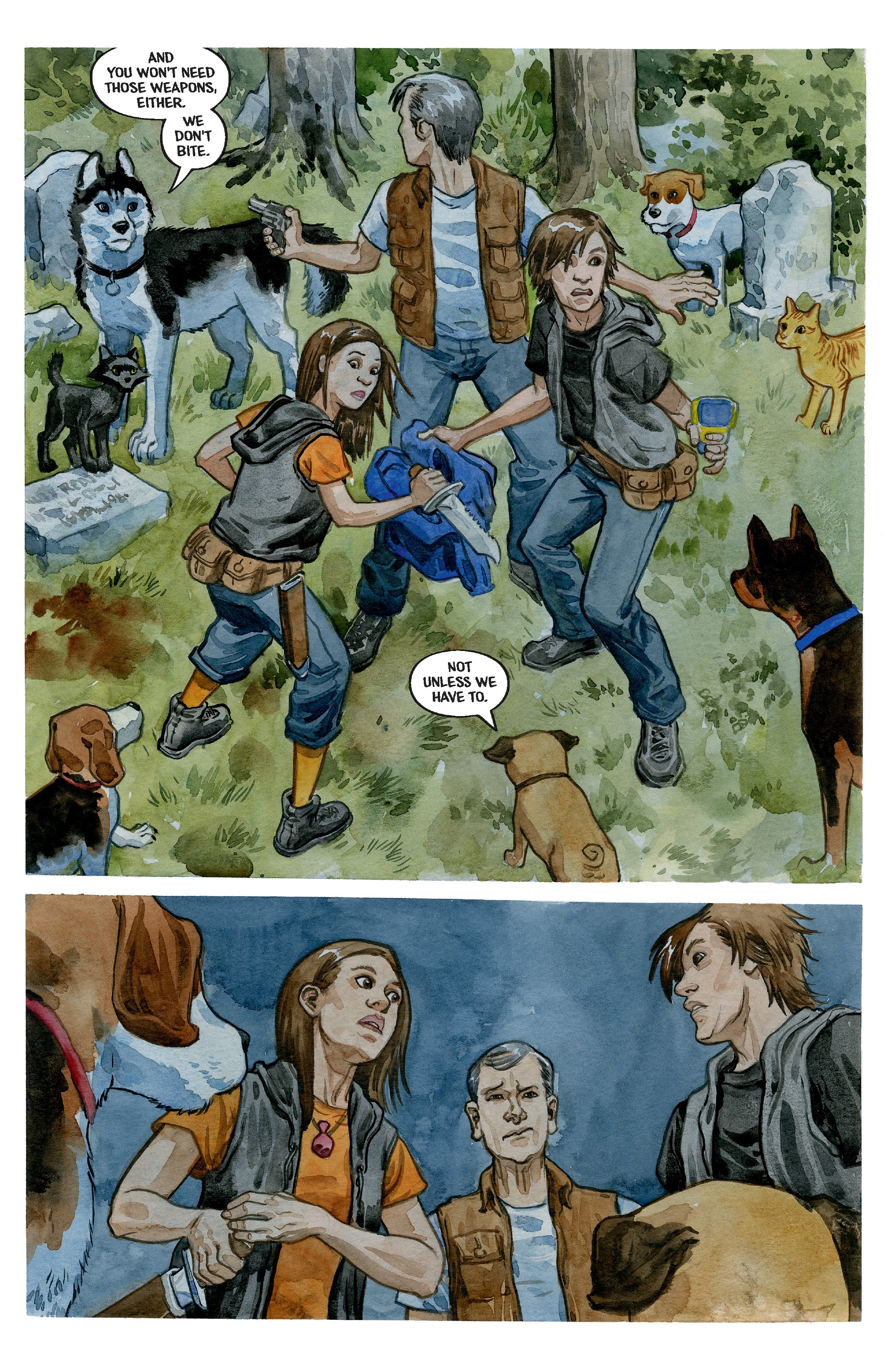 Read online Beasts of Burden: The Presence of Others comic -  Issue #1 - 6