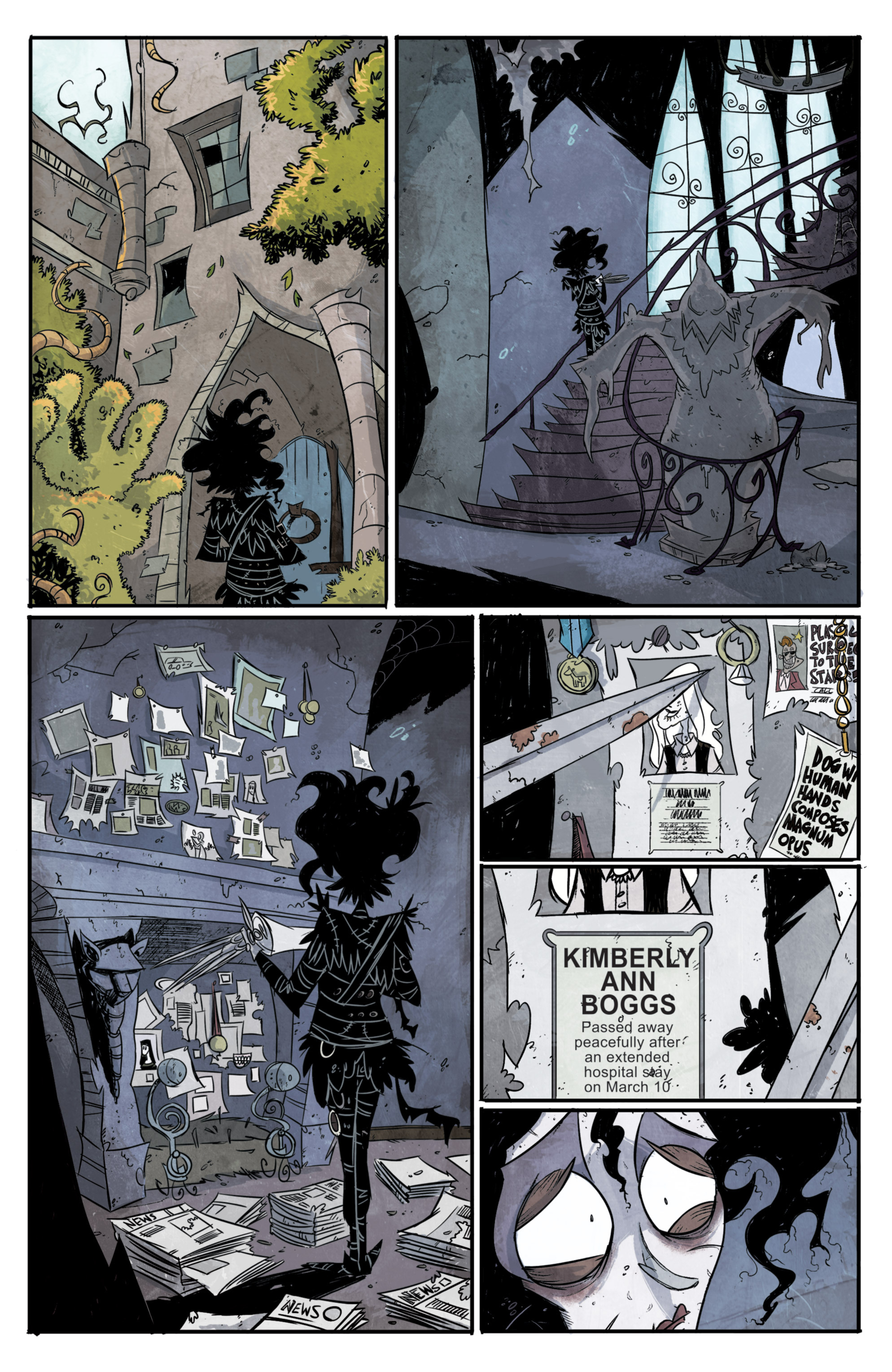 Read online Edward Scissorhands comic -  Issue #1 - 5