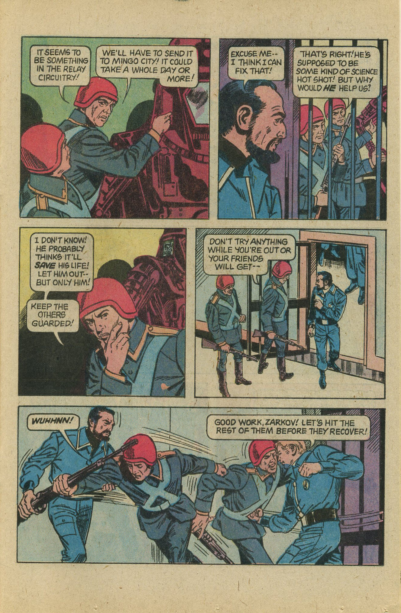 Read online Flash Gordon (1978) comic -  Issue #22 - 25
