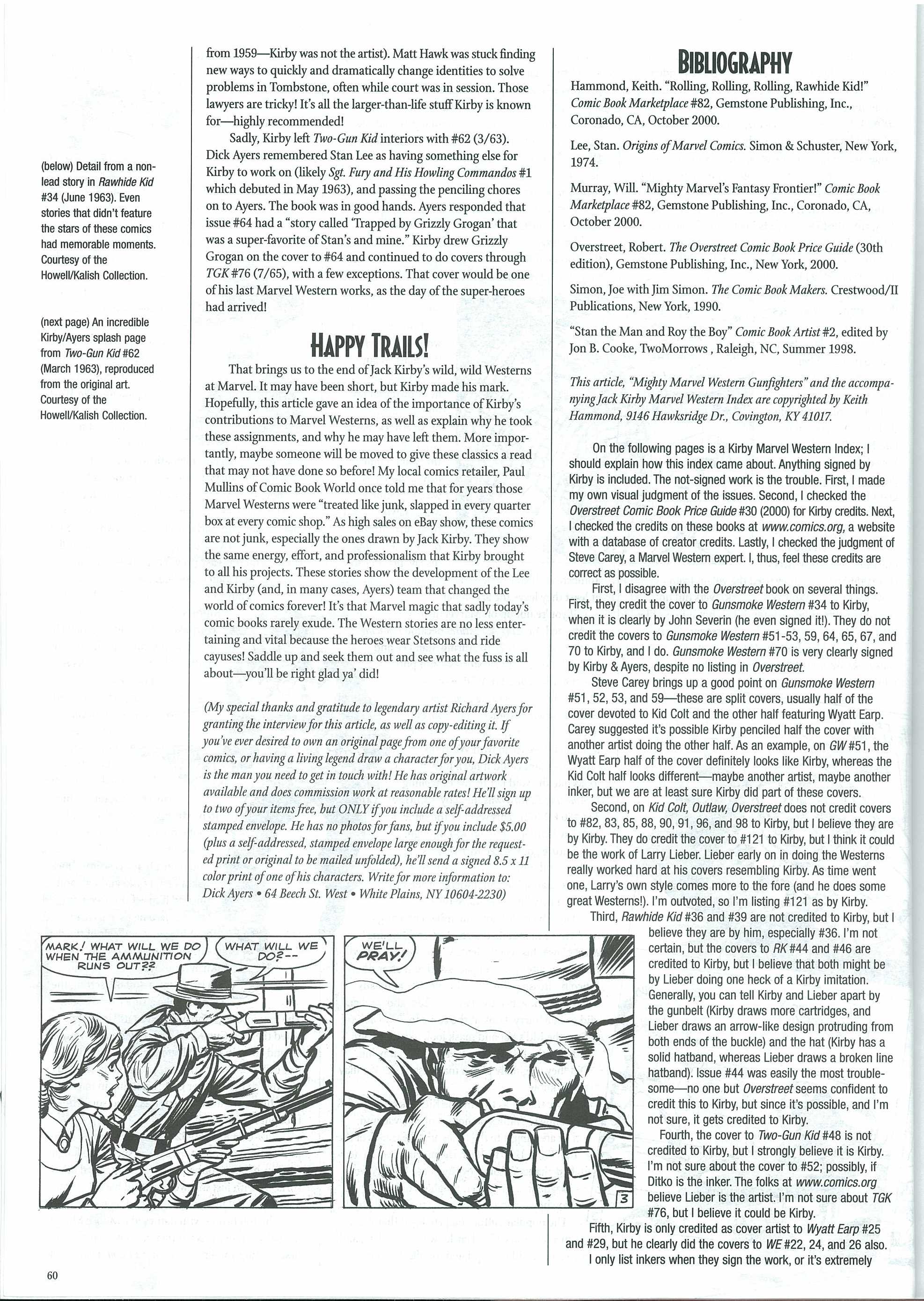 Read online The Jack Kirby Collector comic -  Issue #32 - 64