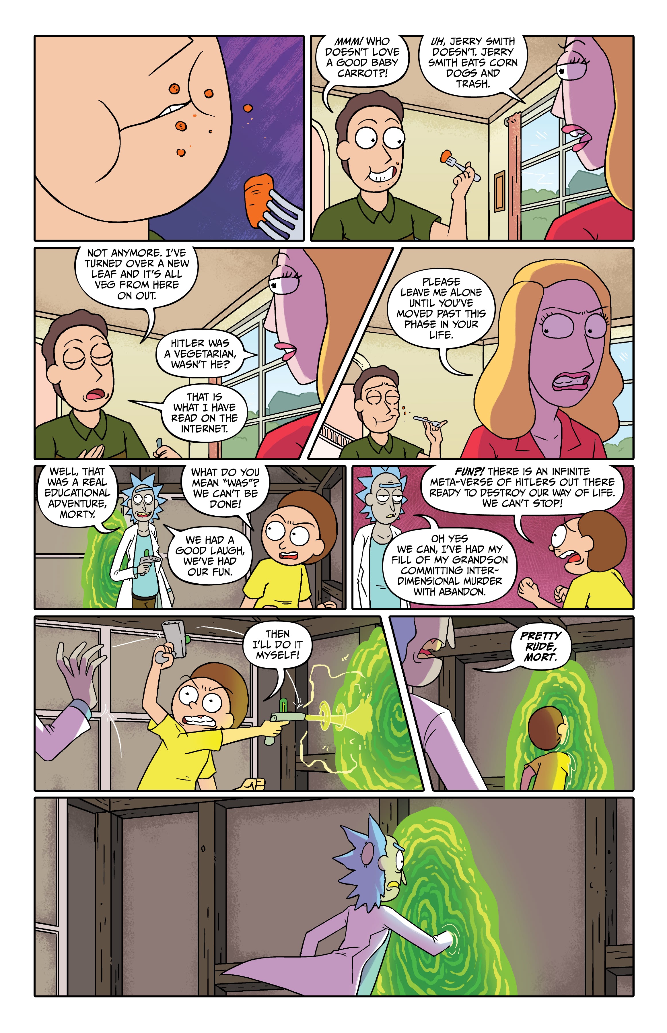 Read online Rick and Morty comic -  Issue # (2015) _Deluxe Edition 4 (Part 1) - 62