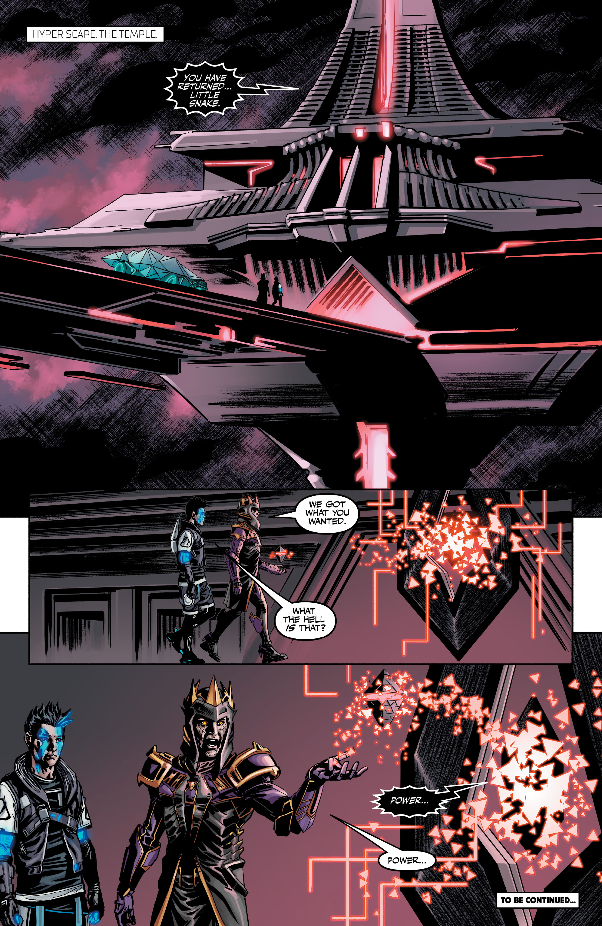 Read online HYPER SCAPE comic -  Issue #6 - 12