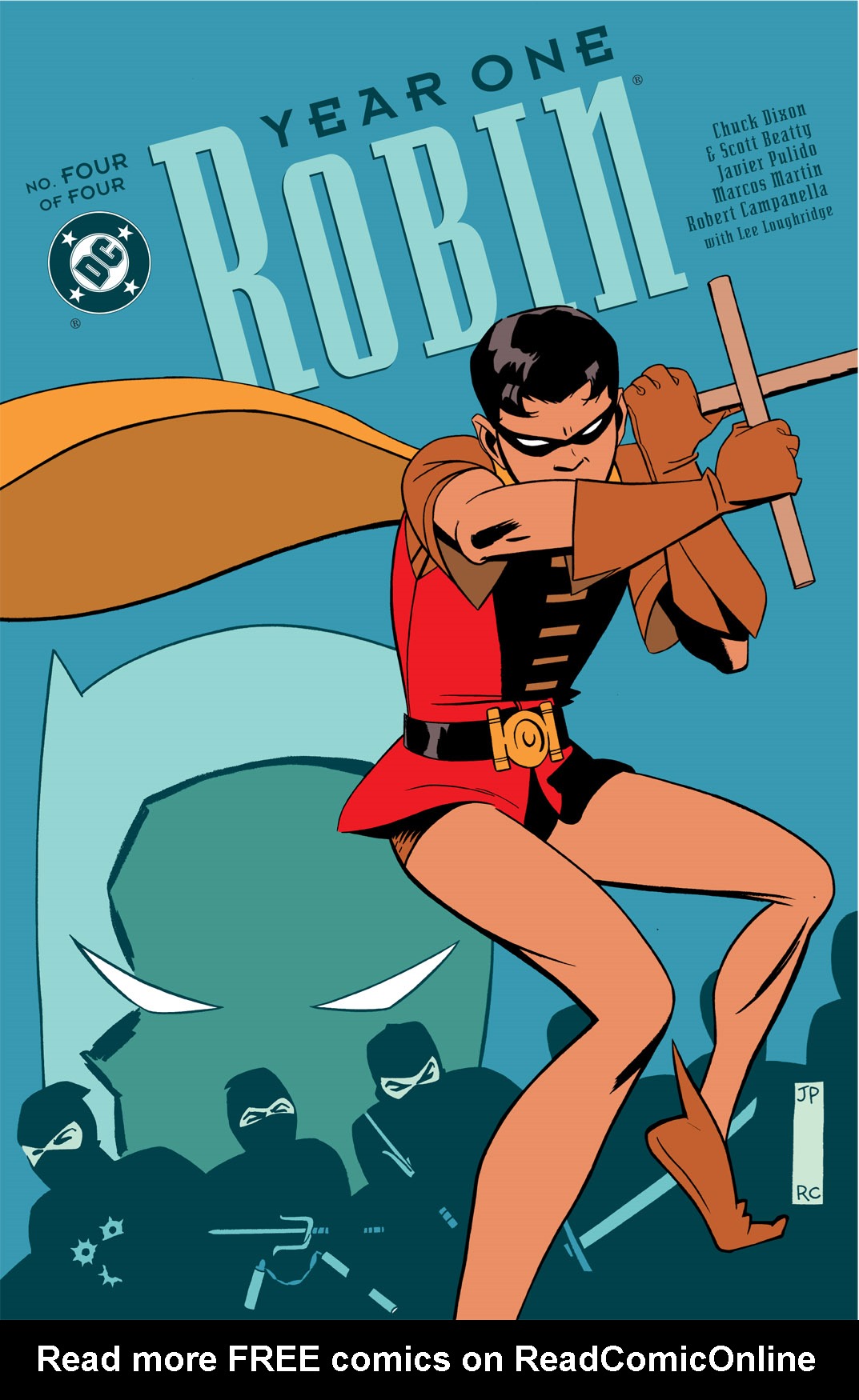 Read online Robin: Year One comic -  Issue #4 - 1