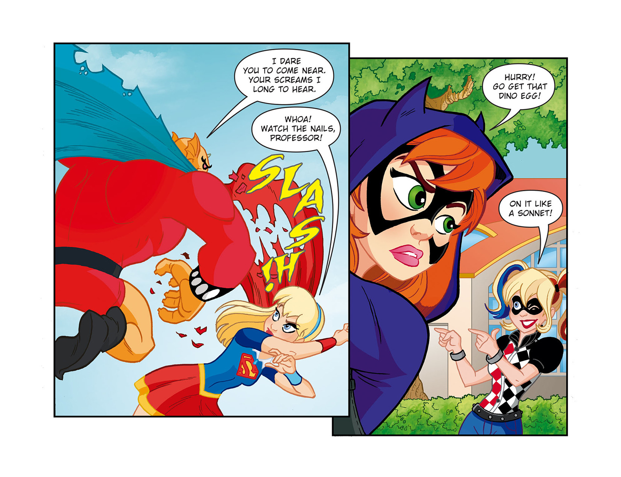 Read online DC Super Hero Girls: Past Times at Super Hero High comic -  Issue #9 - 9