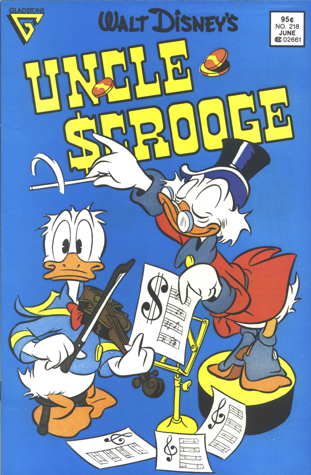 Read online Uncle Scrooge (1953) comic -  Issue #218 - 1