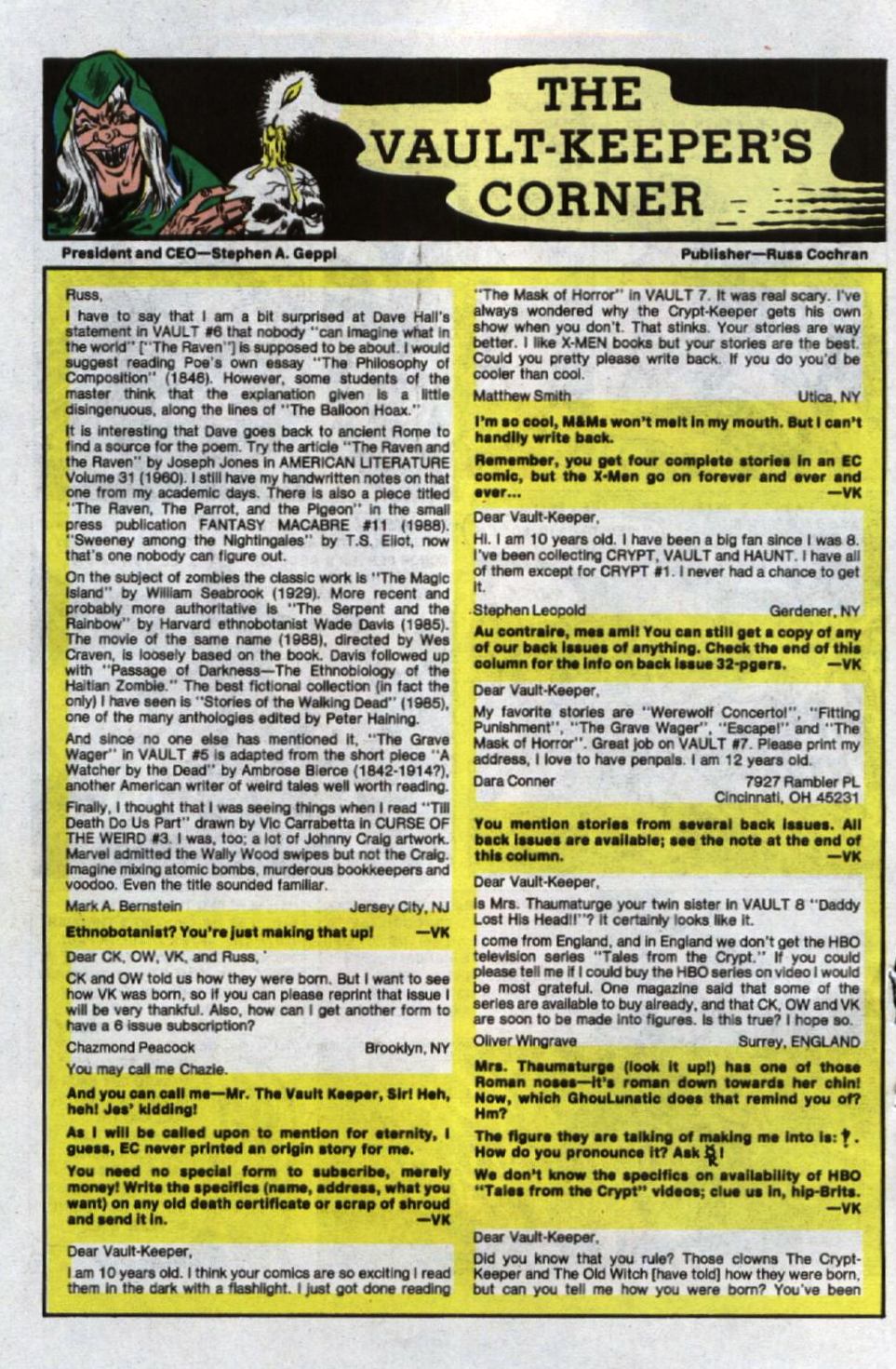 Read online The Vault of Horror (1950) comic -  Issue #20 - 19