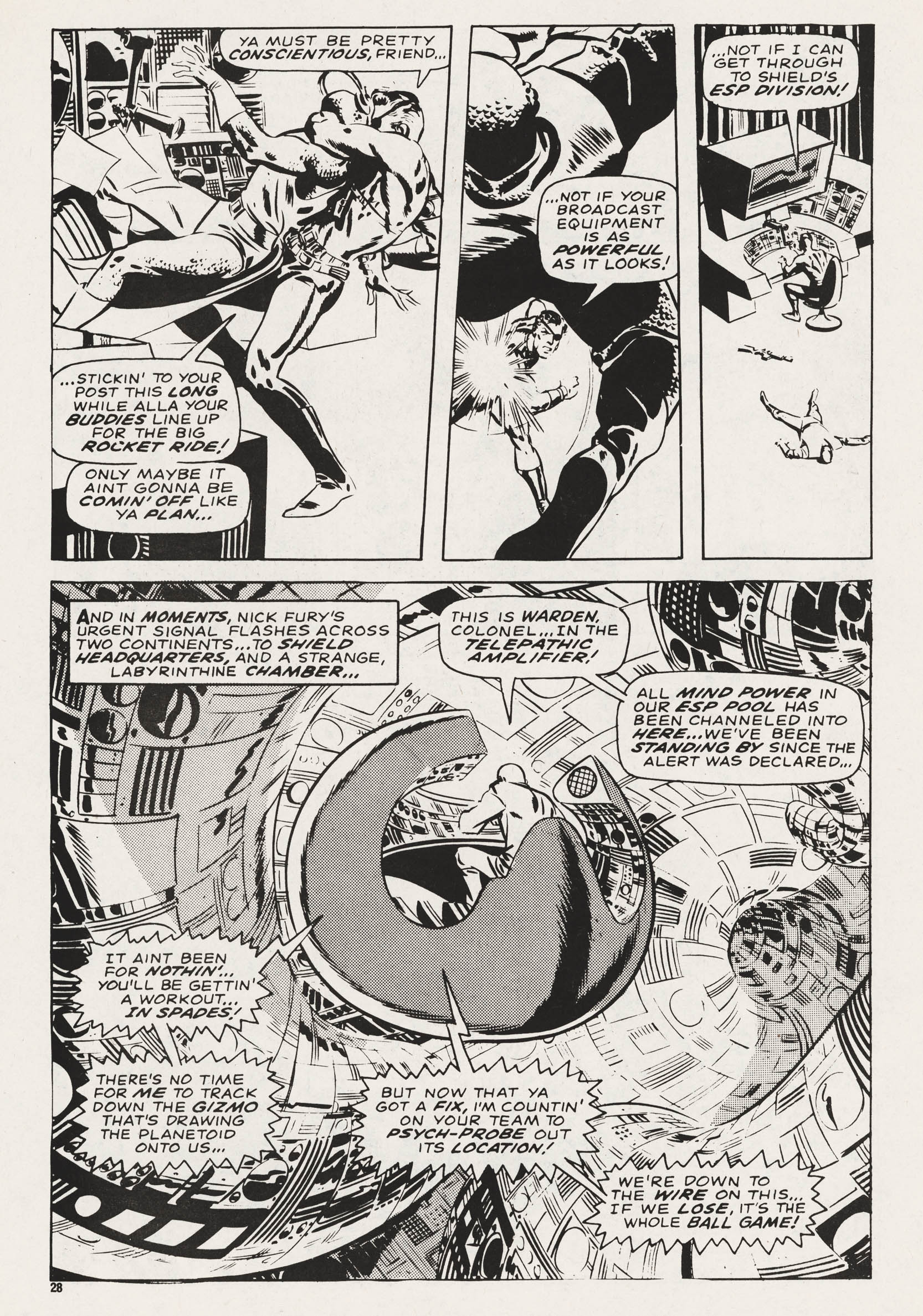 Read online Captain Britain (1976) comic -  Issue #39 - 27