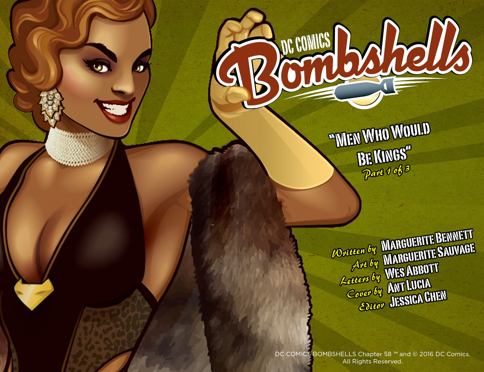Read online DC Comics: Bombshells comic -  Issue #58 - 2