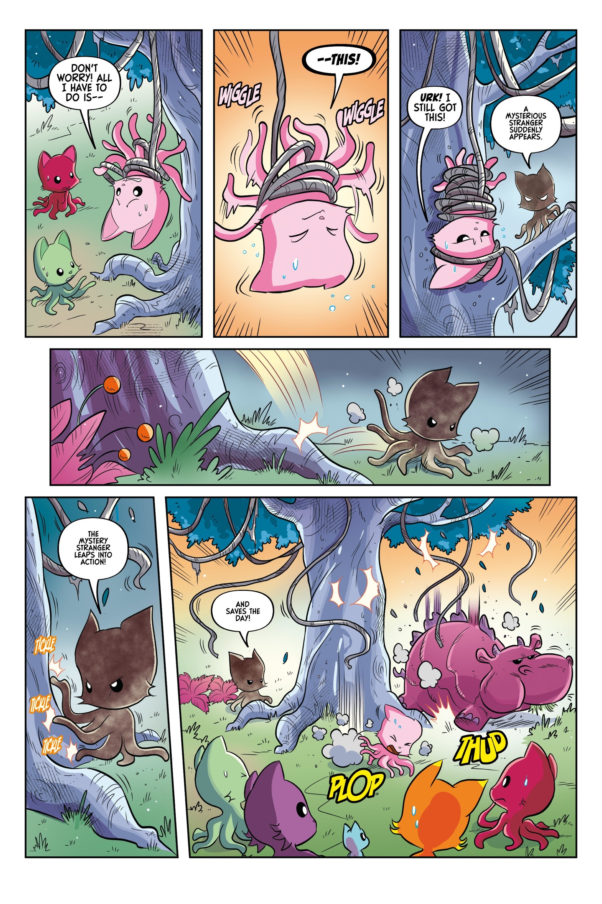 Read online Tentacle Kitty: Tales Around the Teacup comic -  Issue # TPB - 19
