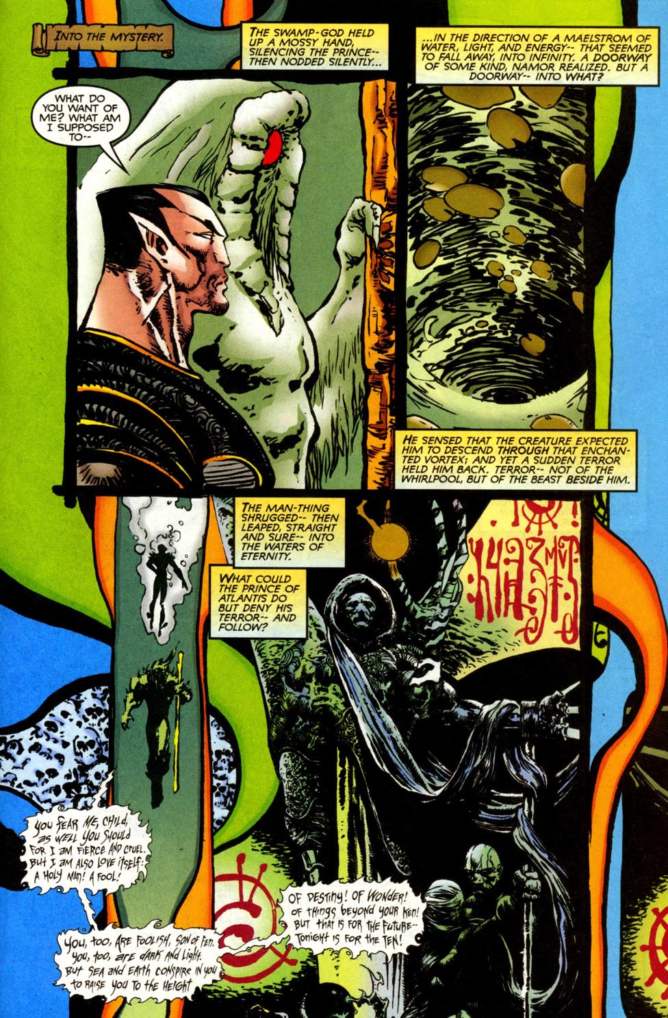 Read online Man-Thing (1997) comic -  Issue #7 - 13