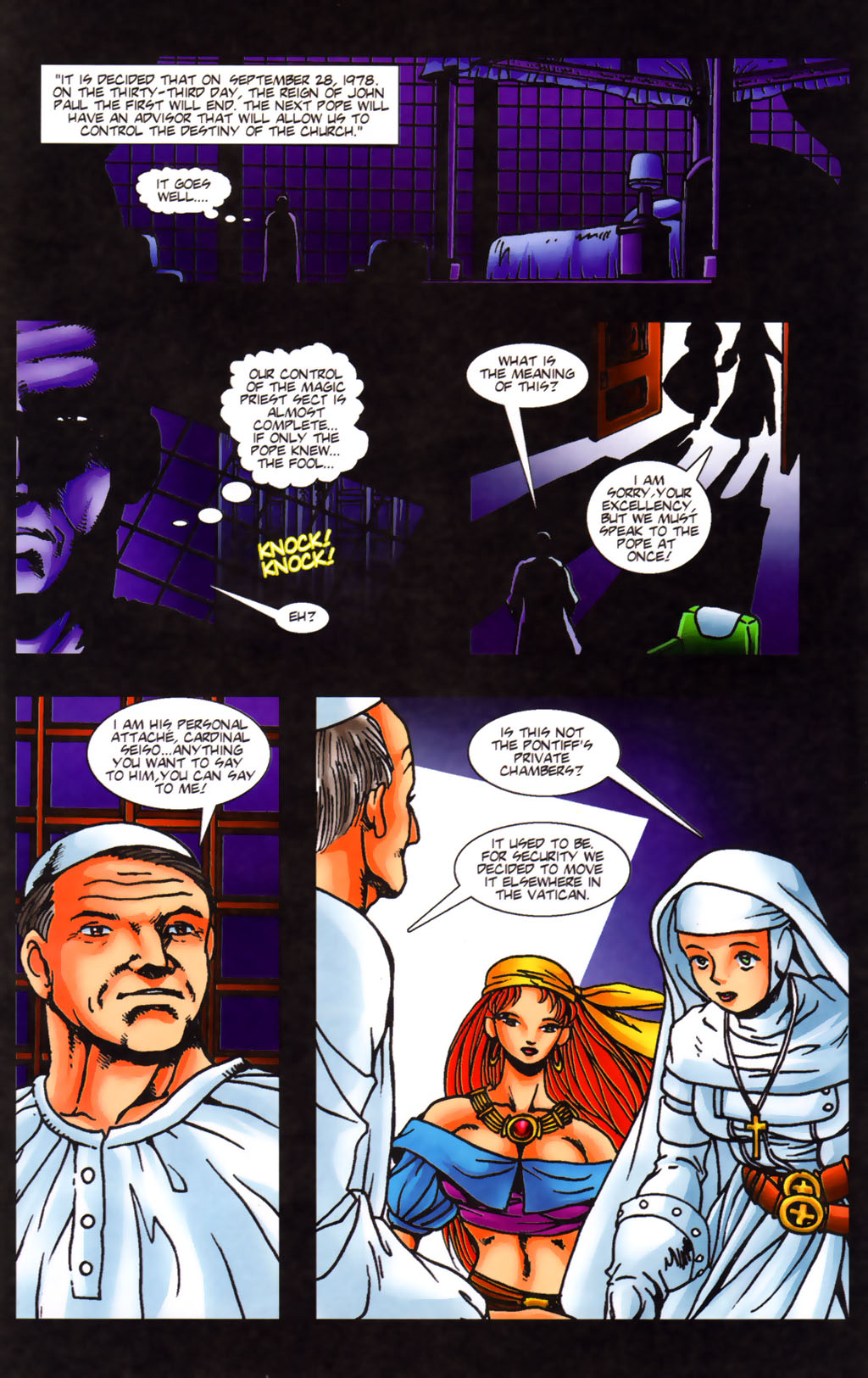 Read online Warrior Nun Areala: Scorpio Rose comic -  Issue #4 - 15
