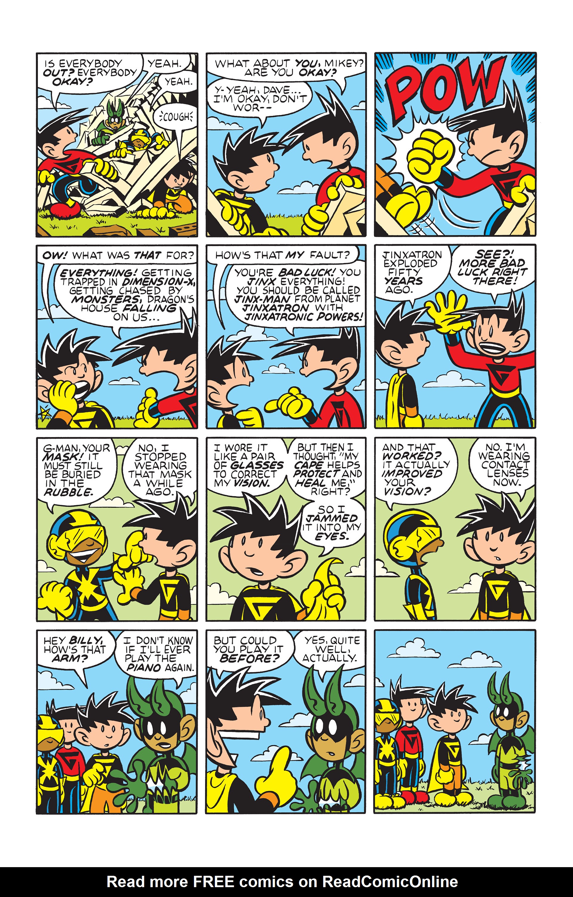 Read online G-Man: Learning to Fly comic -  Issue # TPB - 85