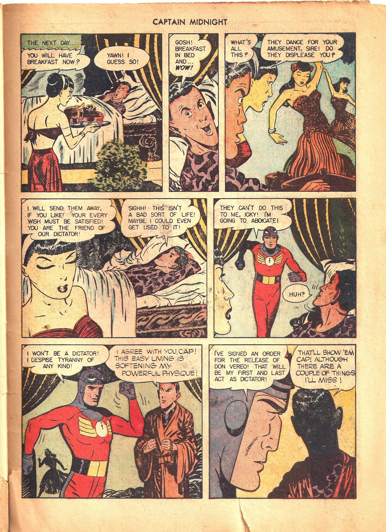Read online Captain Midnight (1942) comic -  Issue #49 - 34